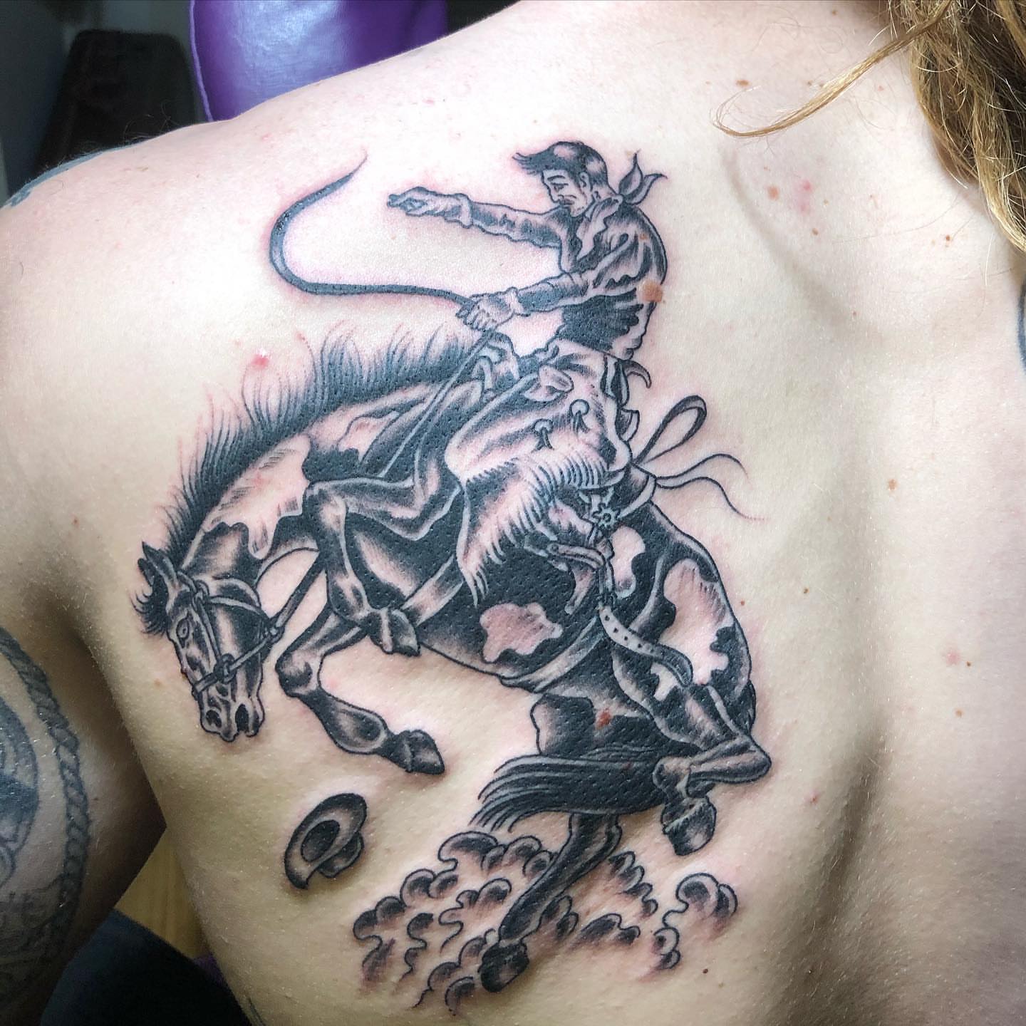 Tattoo by @milford13 — black_and_grey