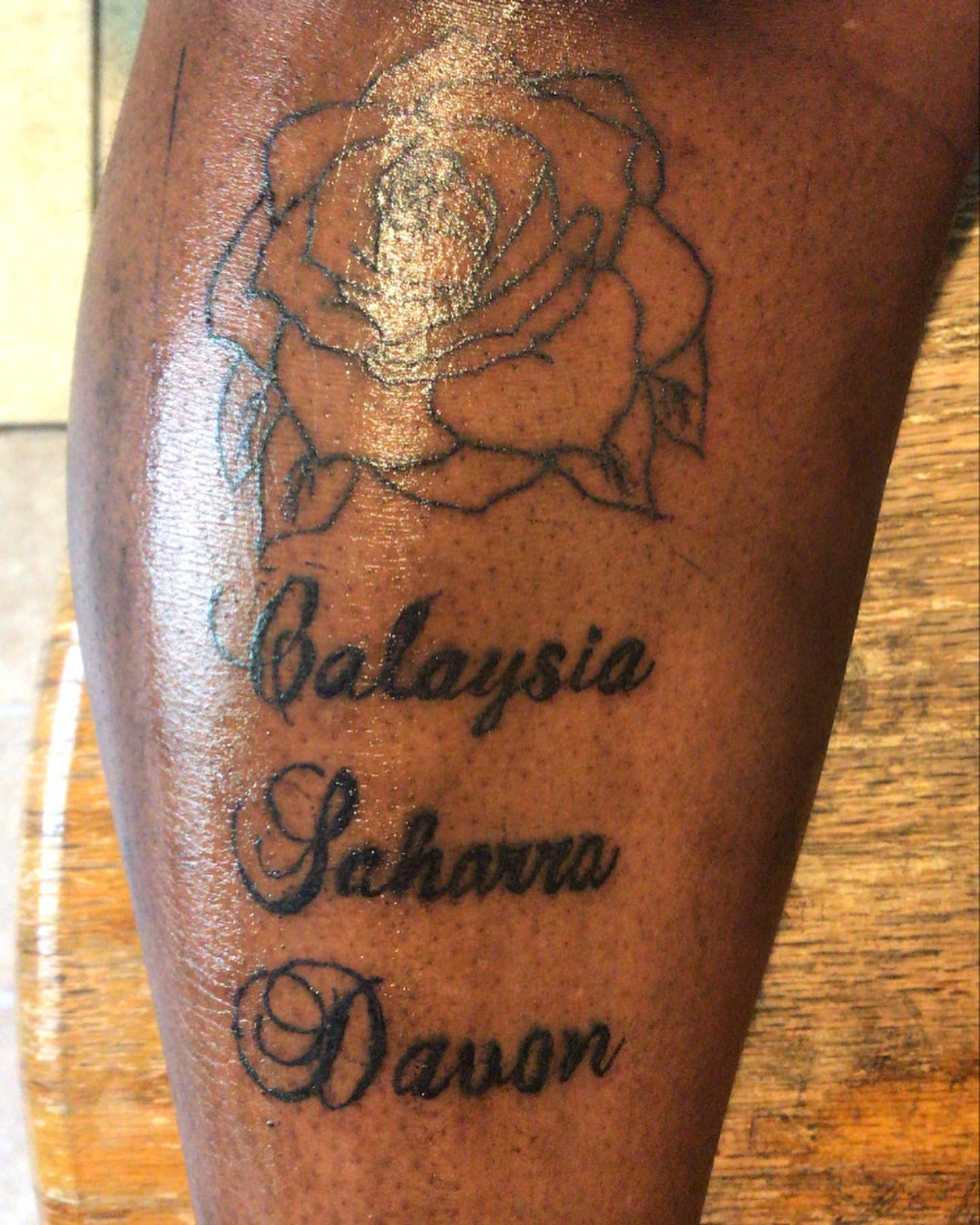 Rose black and grey tattoo on the forearm by groovyyinkss