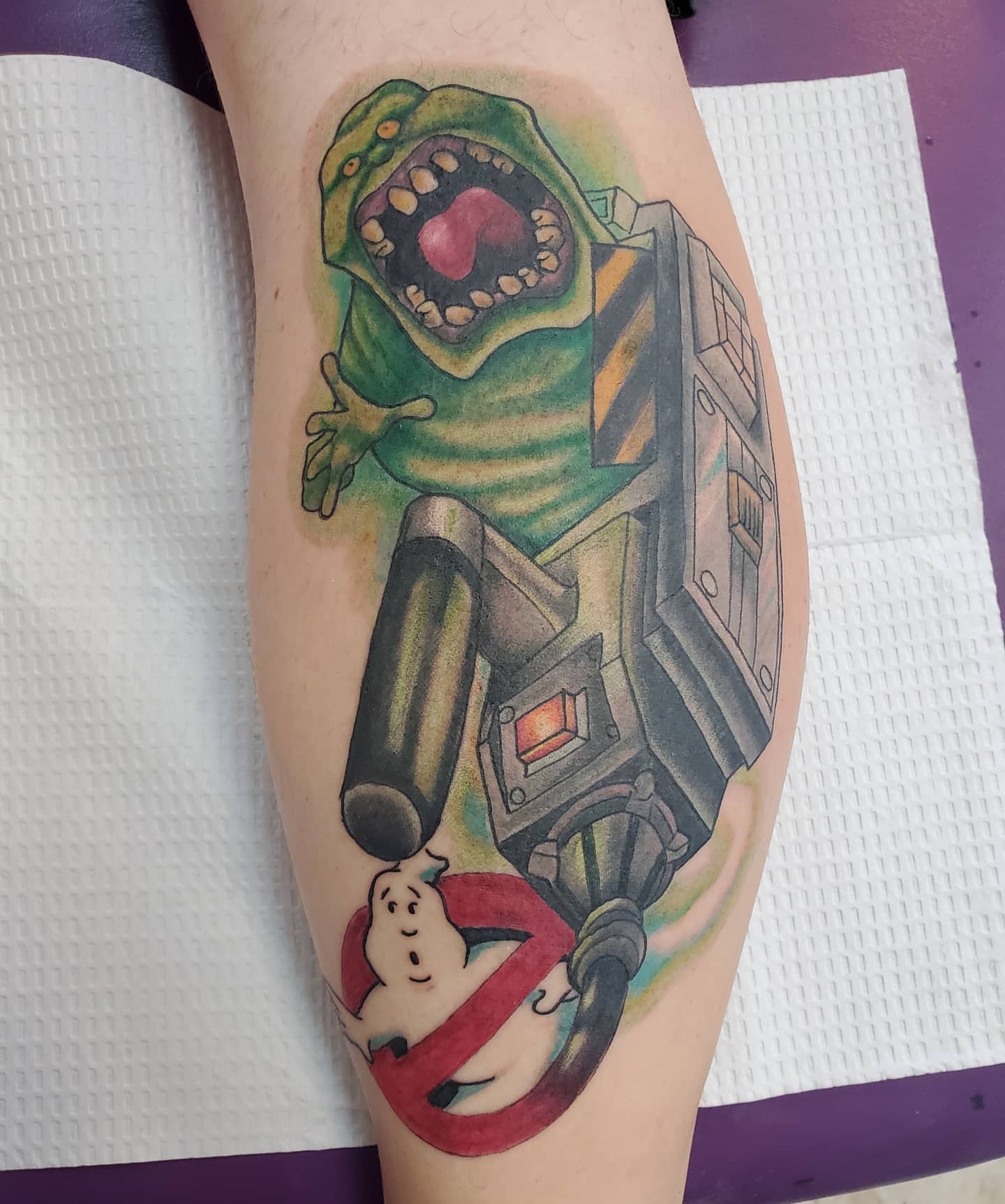 Tattoo by @ginnytattoo — new_school, realism