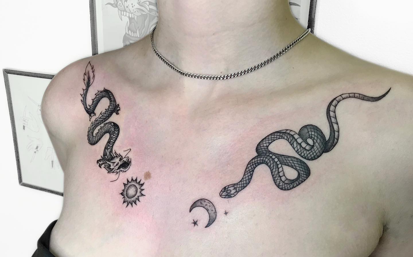 Tattoo by @vudi_tattoo — black_and_grey
