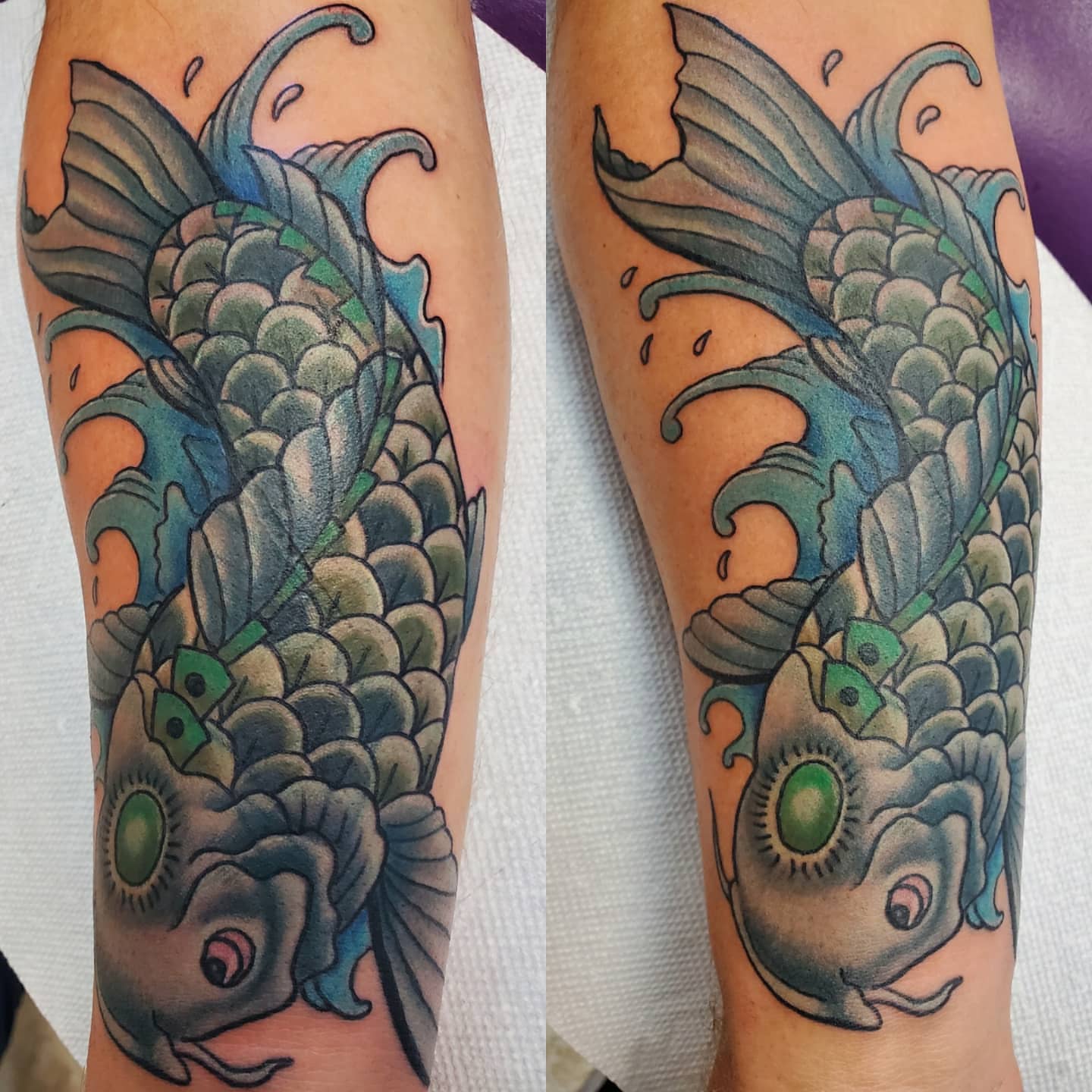 Tattoo by @ginnytattoo — japanese_irezumi
