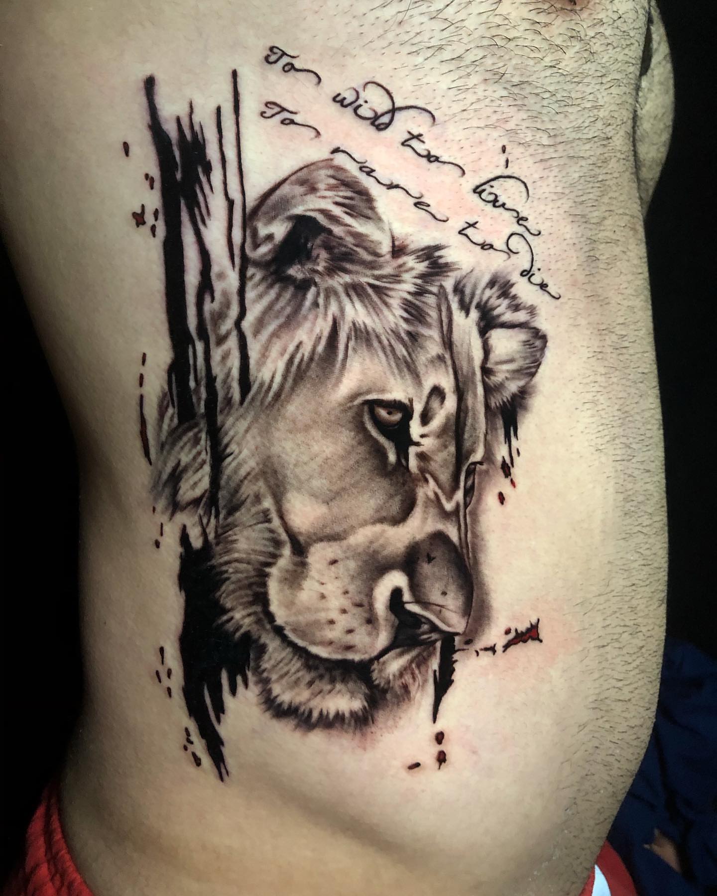Tattoo by @artjimenez_tattoo — realism, black_and_grey