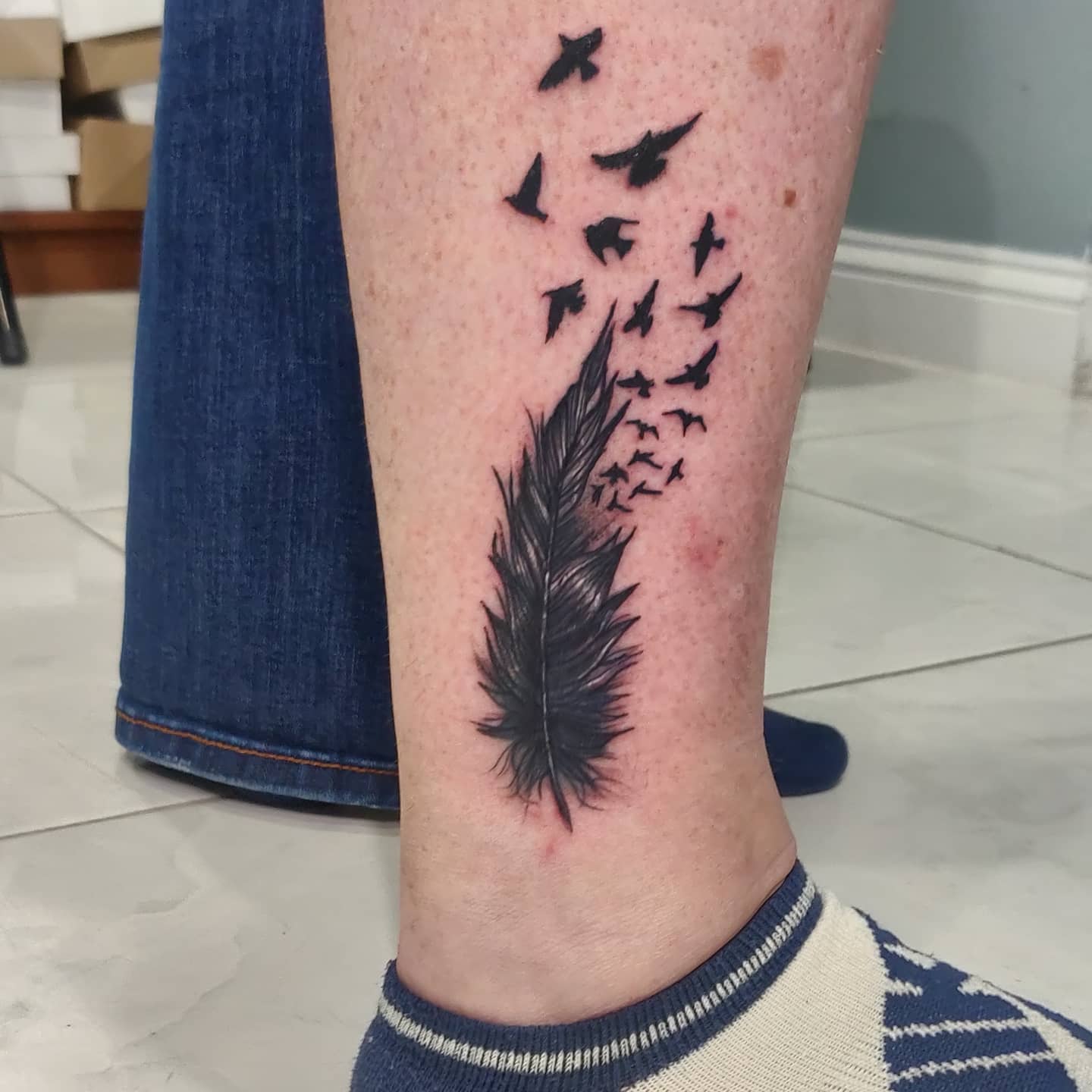 Tattoo by @jazihnotattoo — black_and_grey, realism