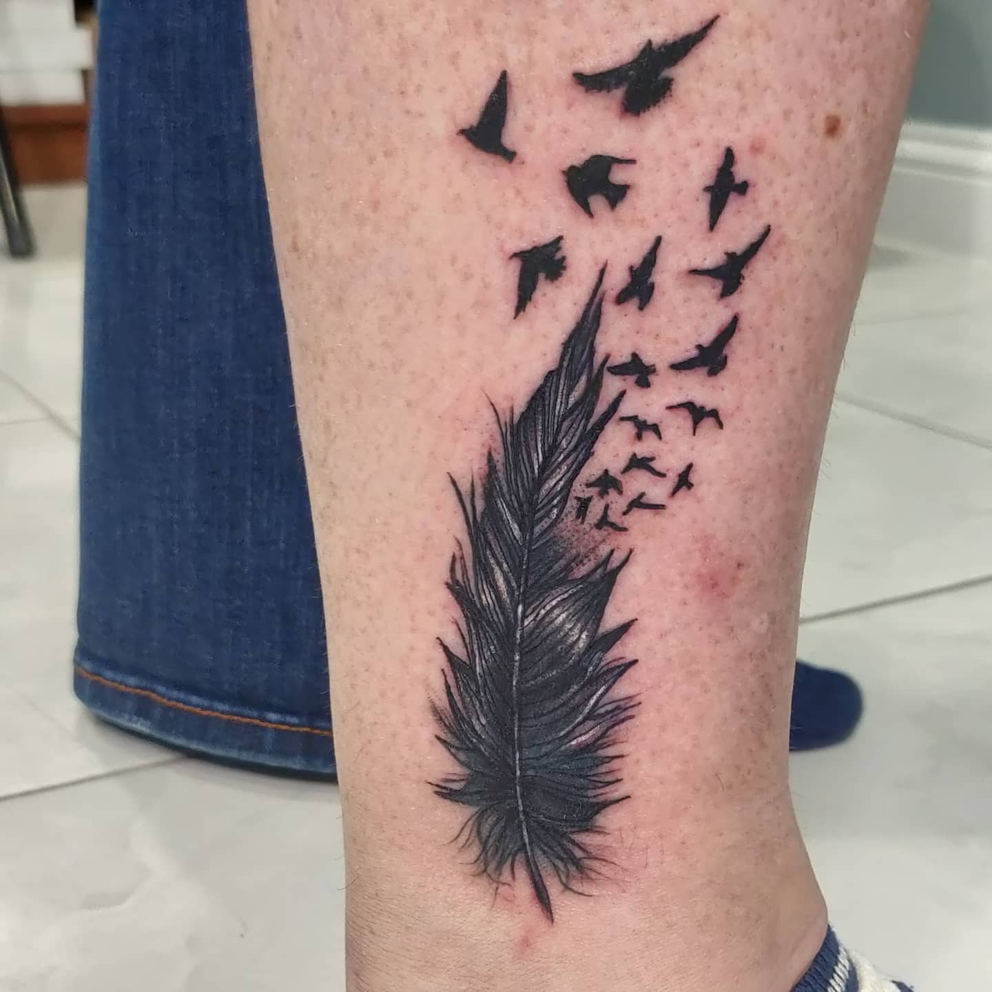 Tattoo by @jazihnotattoo — black_and_grey, realism