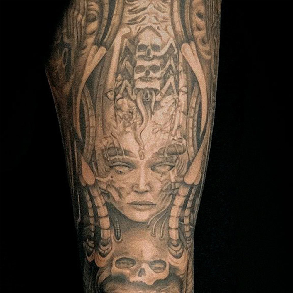 Tattoo by @marcelxbernhard — black_and_grey, realism