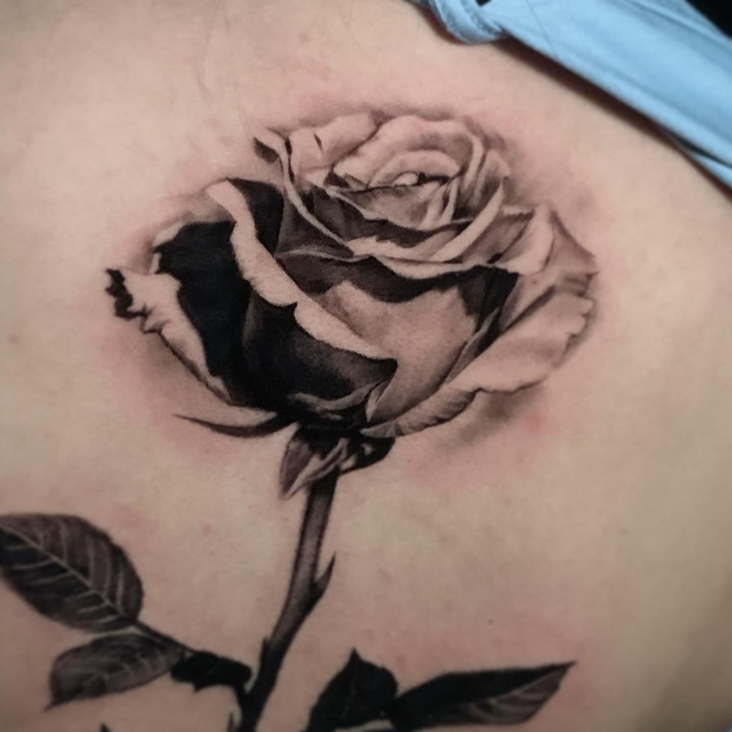 Tattoo by @nestormurrayart — black_and_grey, realism