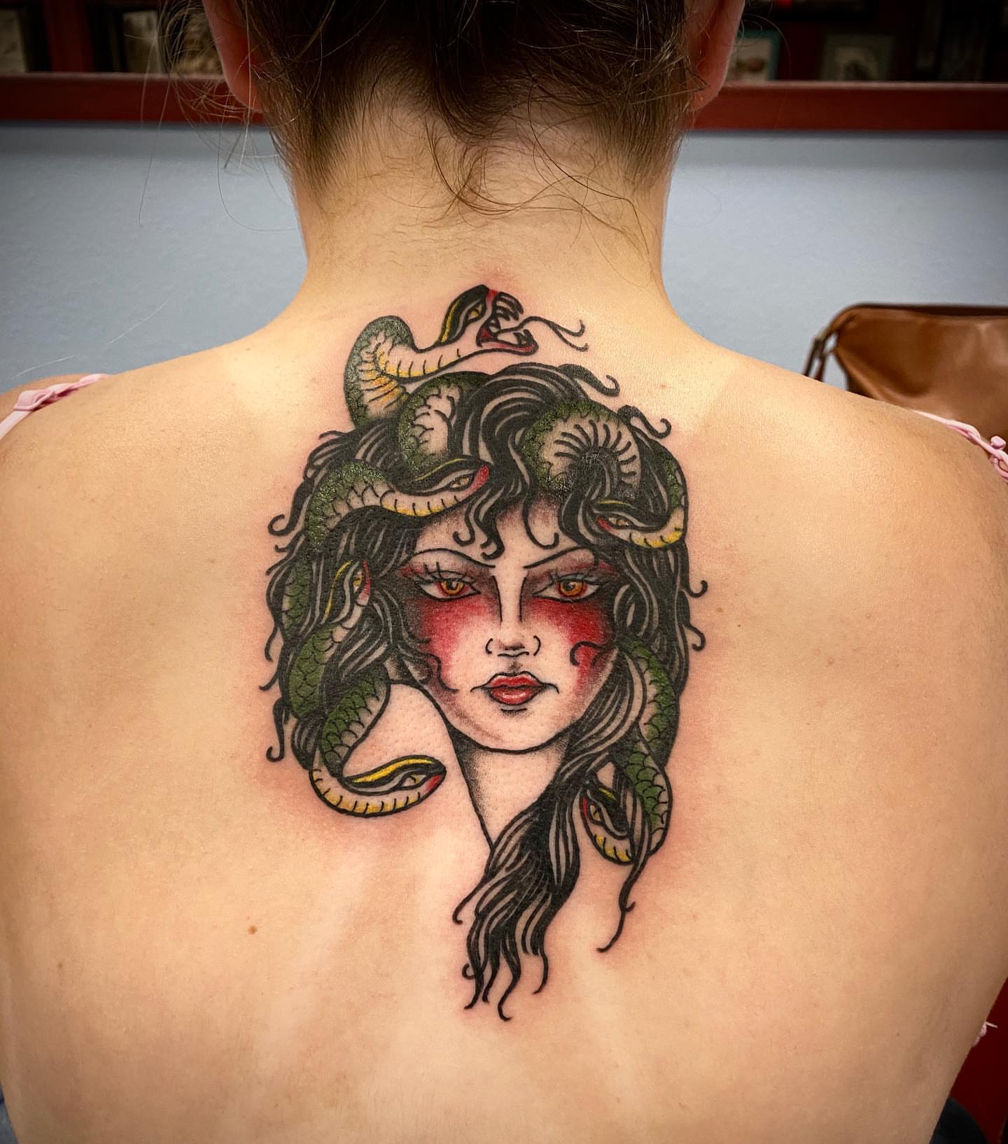 Tattoo by @crust_king — american_traditional, dark_realism