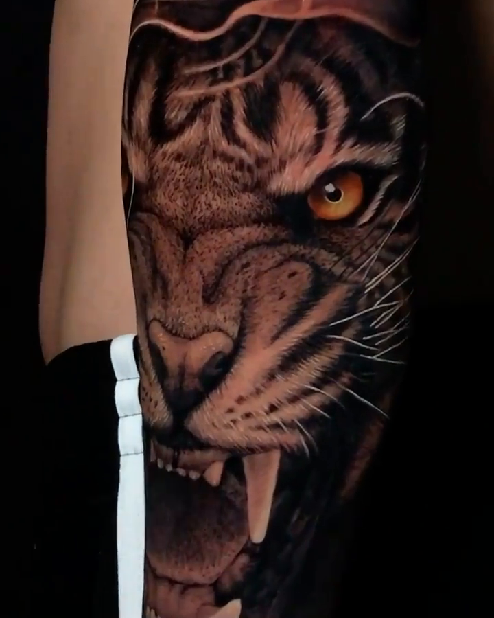 Tattoo by @estebanceron_art — realism, black_and_grey