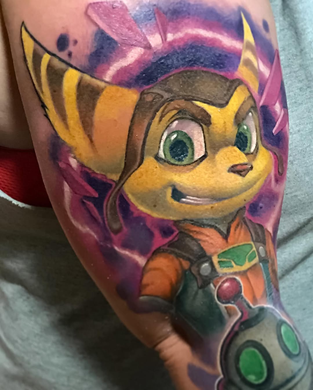 Tattoo by @picassodulartattoo — new_school, anime