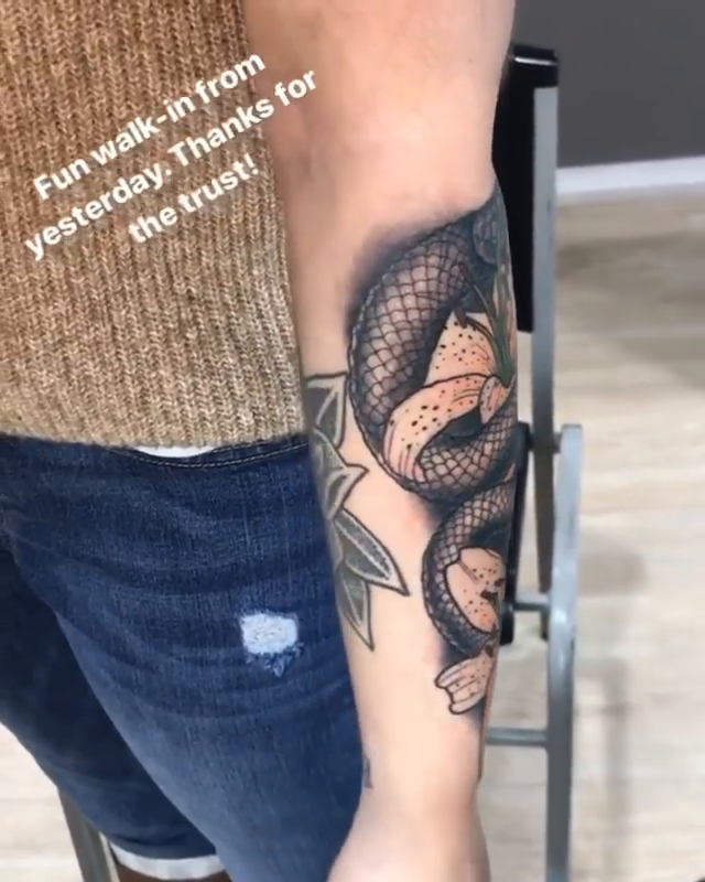 Tattoo by @lewylew_tattoo — realism, japanese_irezumi