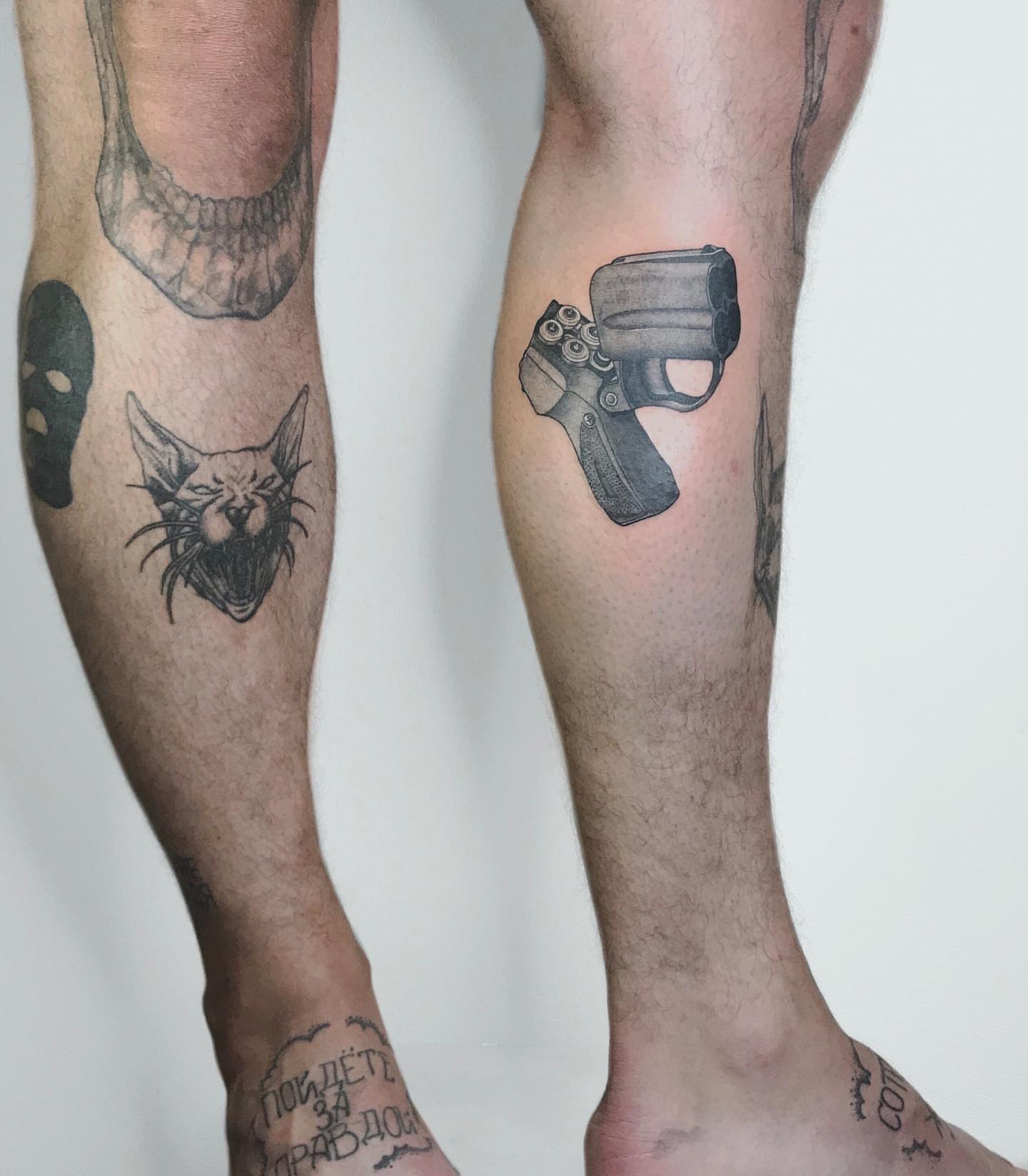 Tattoo by @vudi_tattoo — black_and_grey