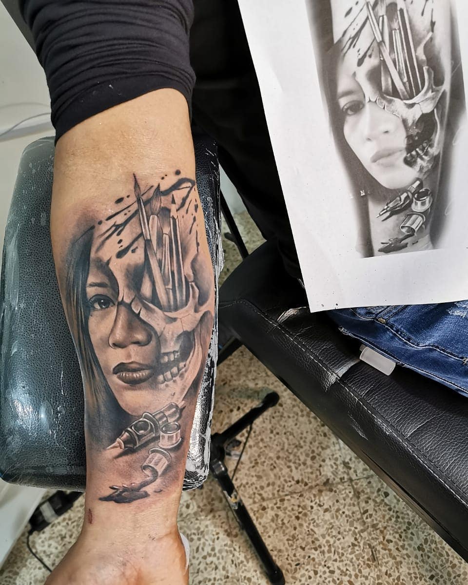 Tattoo by @johntattoo29 — realism, dark_realism