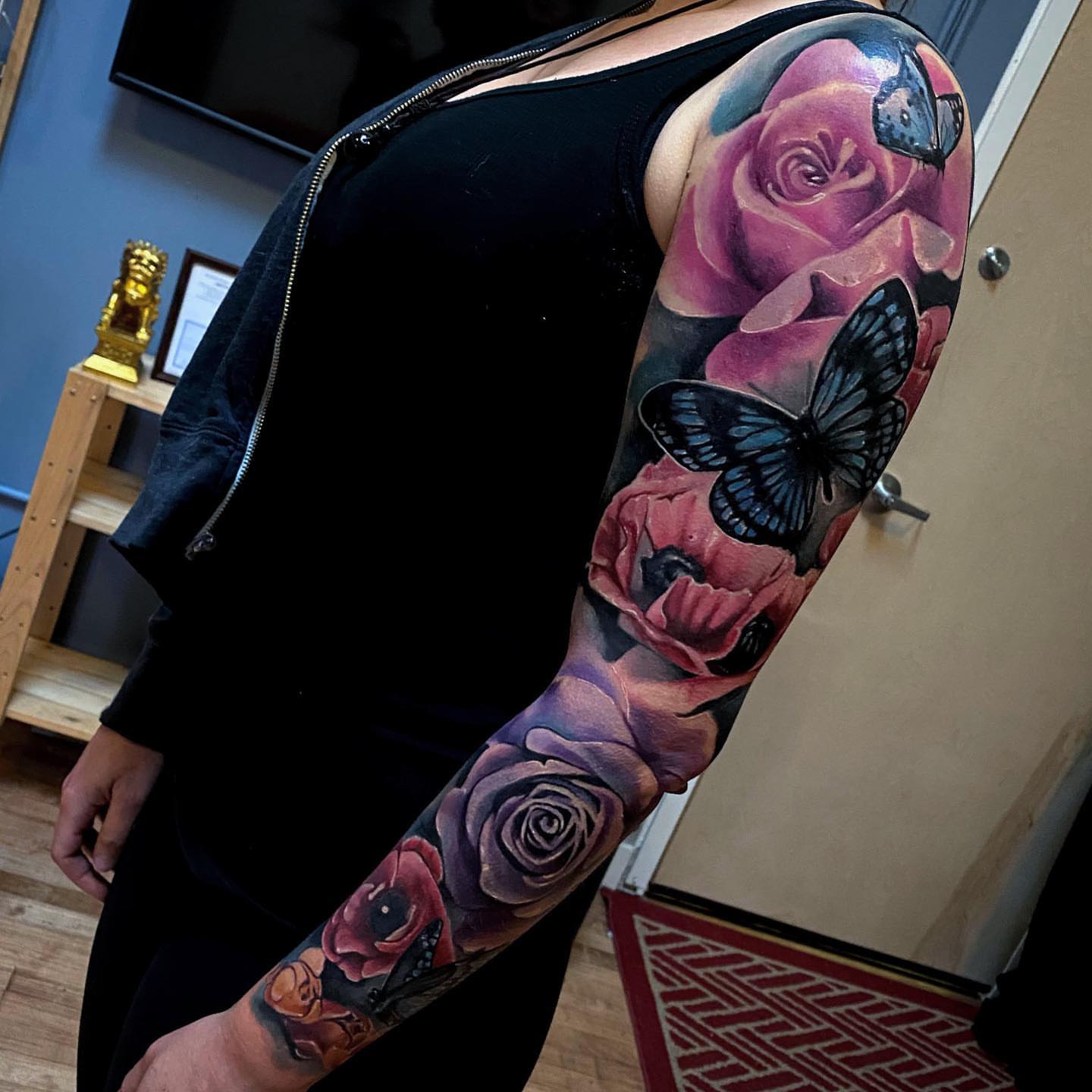Tattoo by @danaratattoos — realism, dark_realism