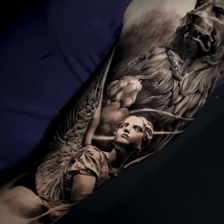 Tattoo work at Inkin' the Coast Tattoo Festival 2026