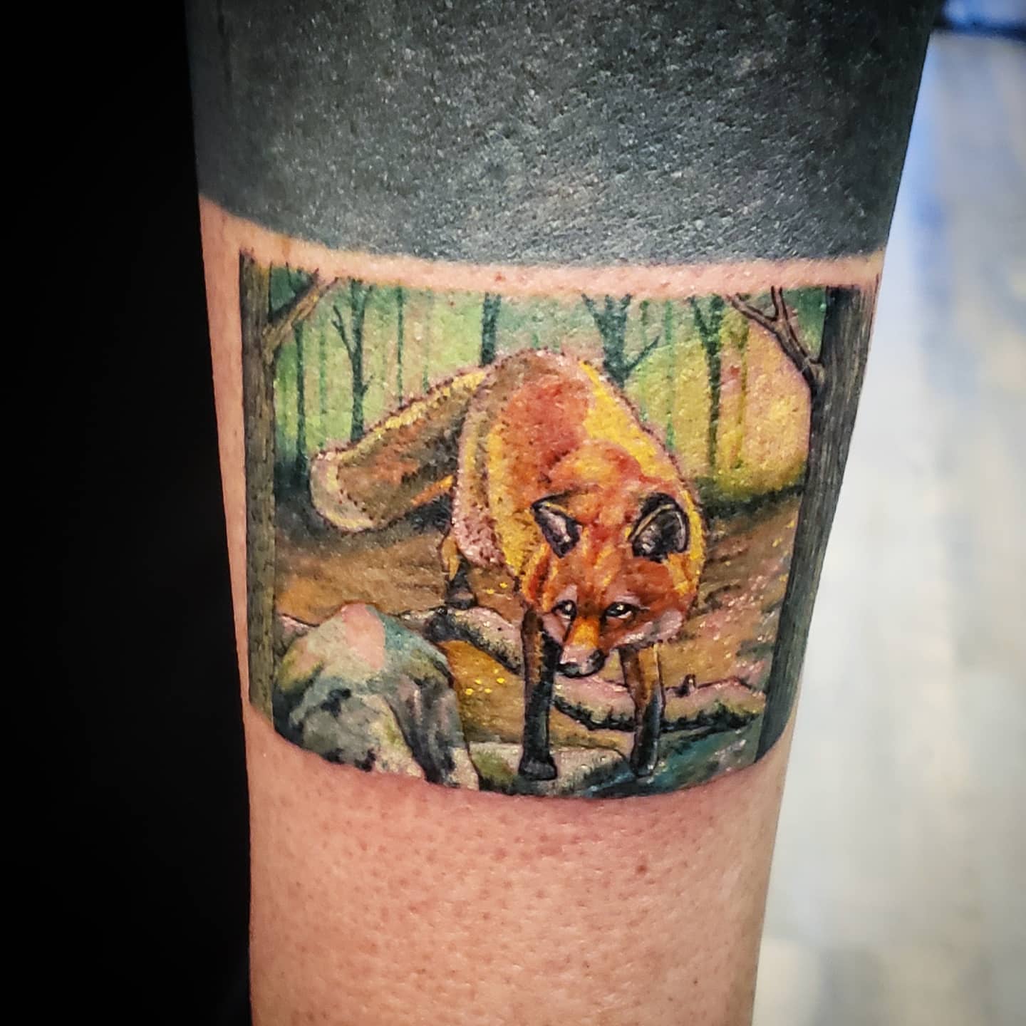 Tattoo by @dudekyletattoos — dotwork