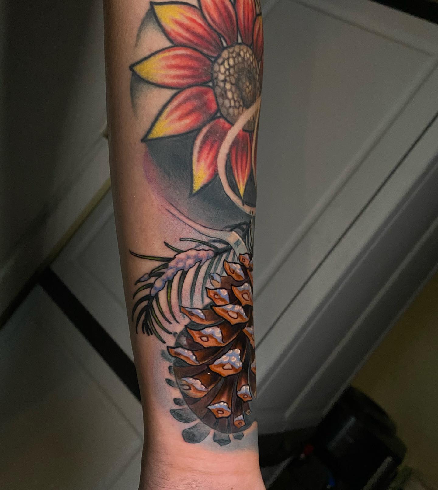 Tattoo by @jaredboothtattoos — realism, dotwork
