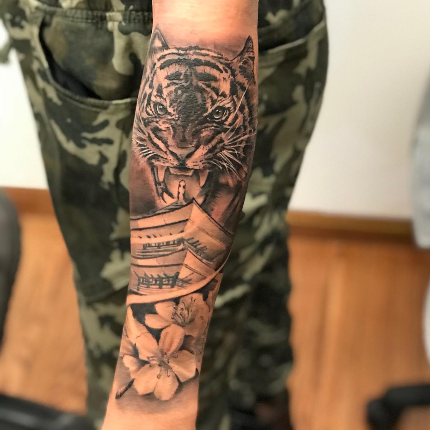 Tattoo by @isaacroque_ — realism, black_and_grey