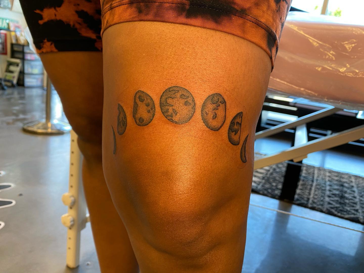 Tattoo by @queenieink — dotwork