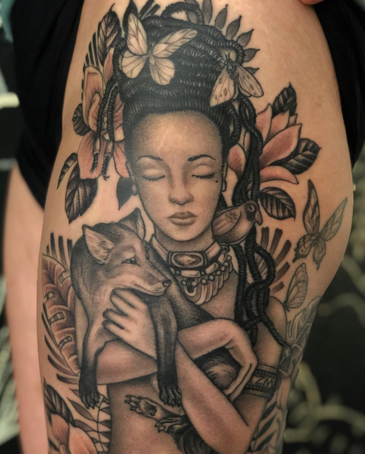 Tattoo by @baronvonphil — american_traditional, black_and_grey