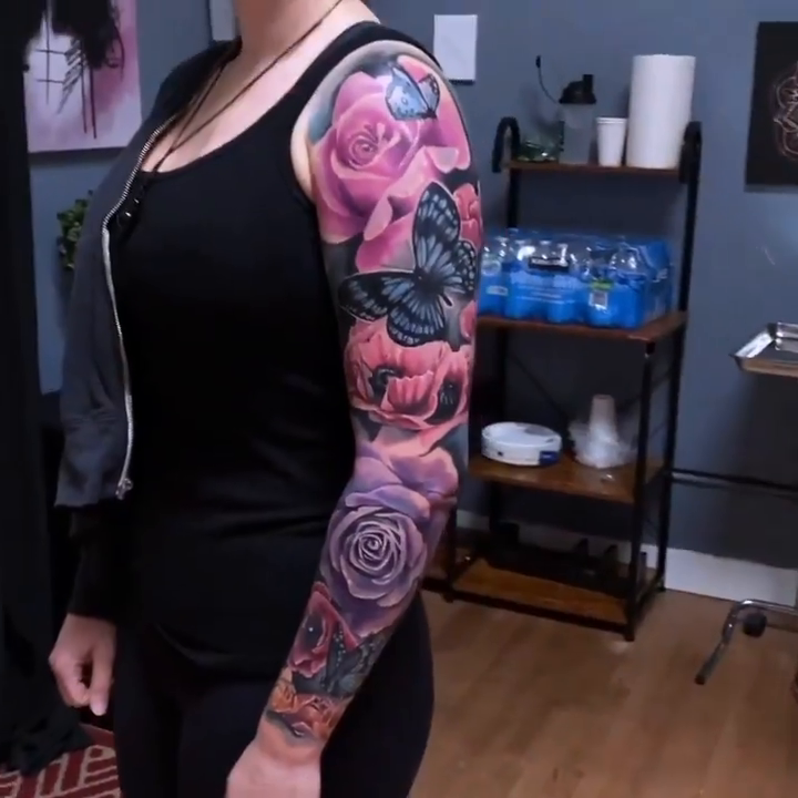 Tattoo by @danaratattoos — realism, neo_traditional