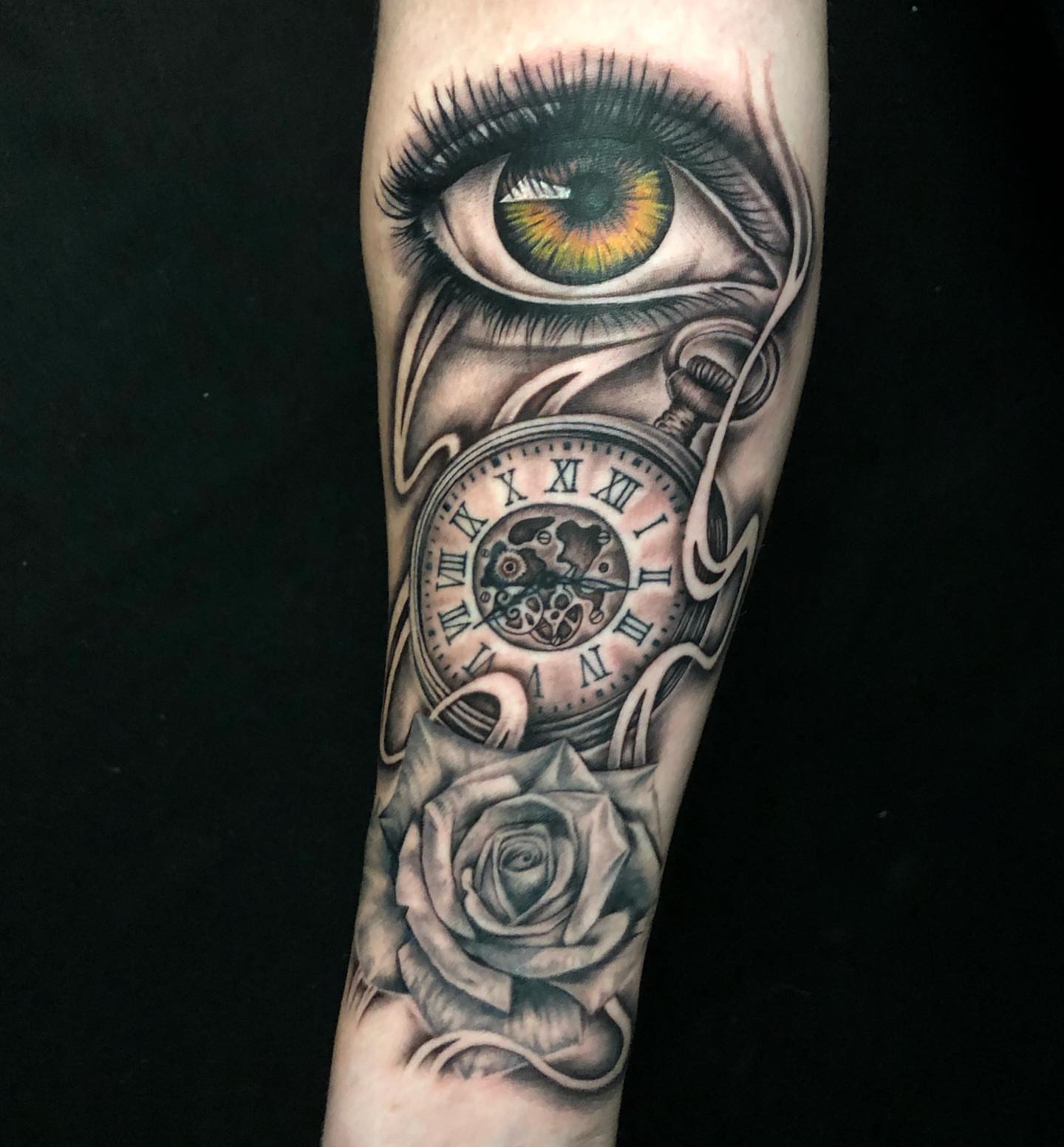 Tattoo by @artjimenez_tattoo — realism, black_and_grey
