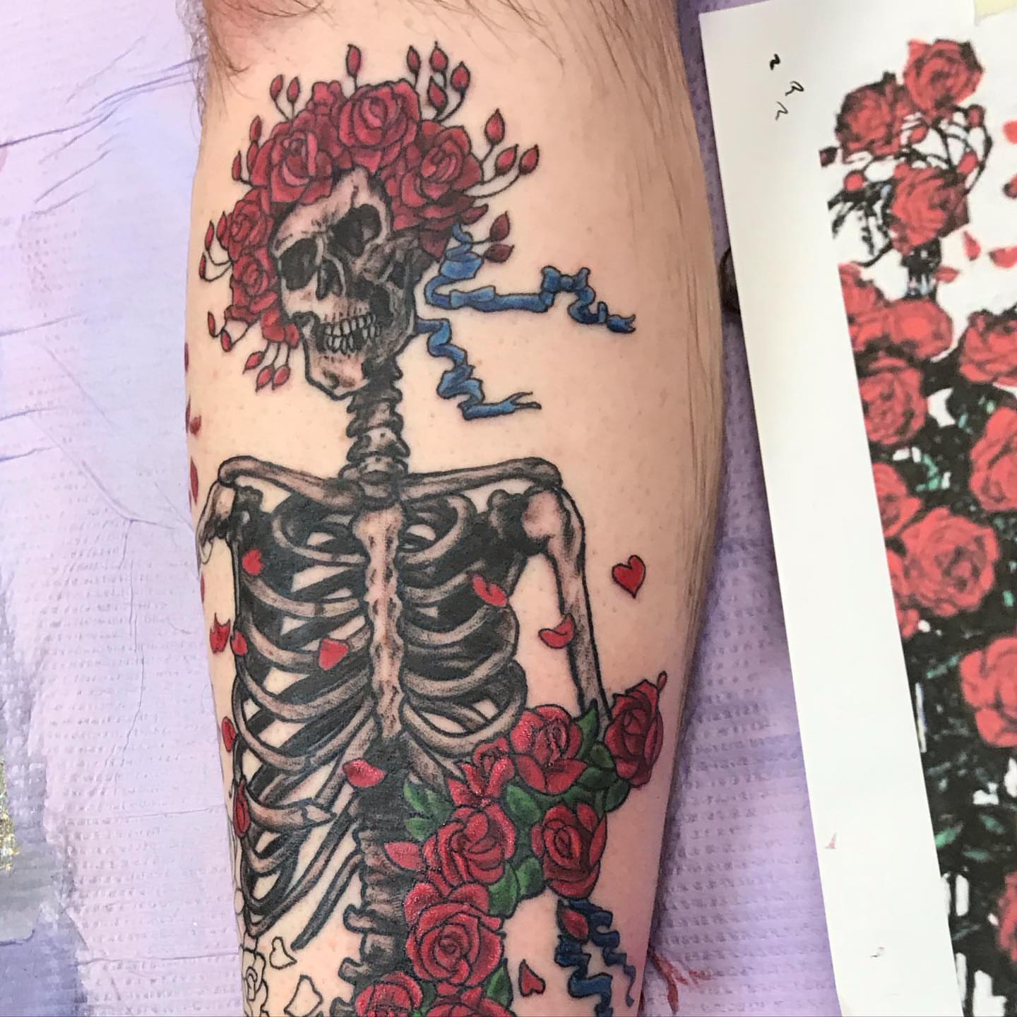 Tattoo by @mattfuckinwilliams — american_traditional, dotwork
