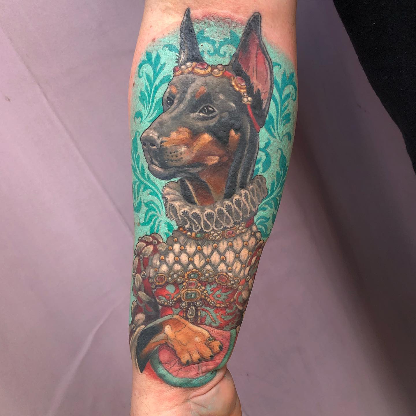 Tattoo by @erinchancetattoo — realism, illustrative