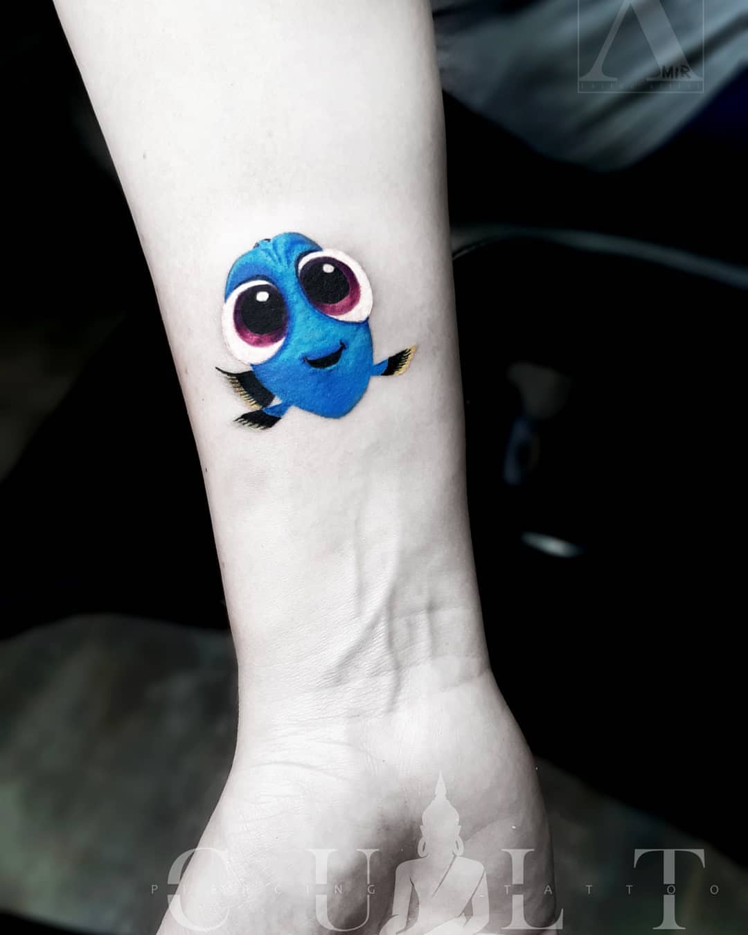 Tattoo by @ink_voodoo — watercolor