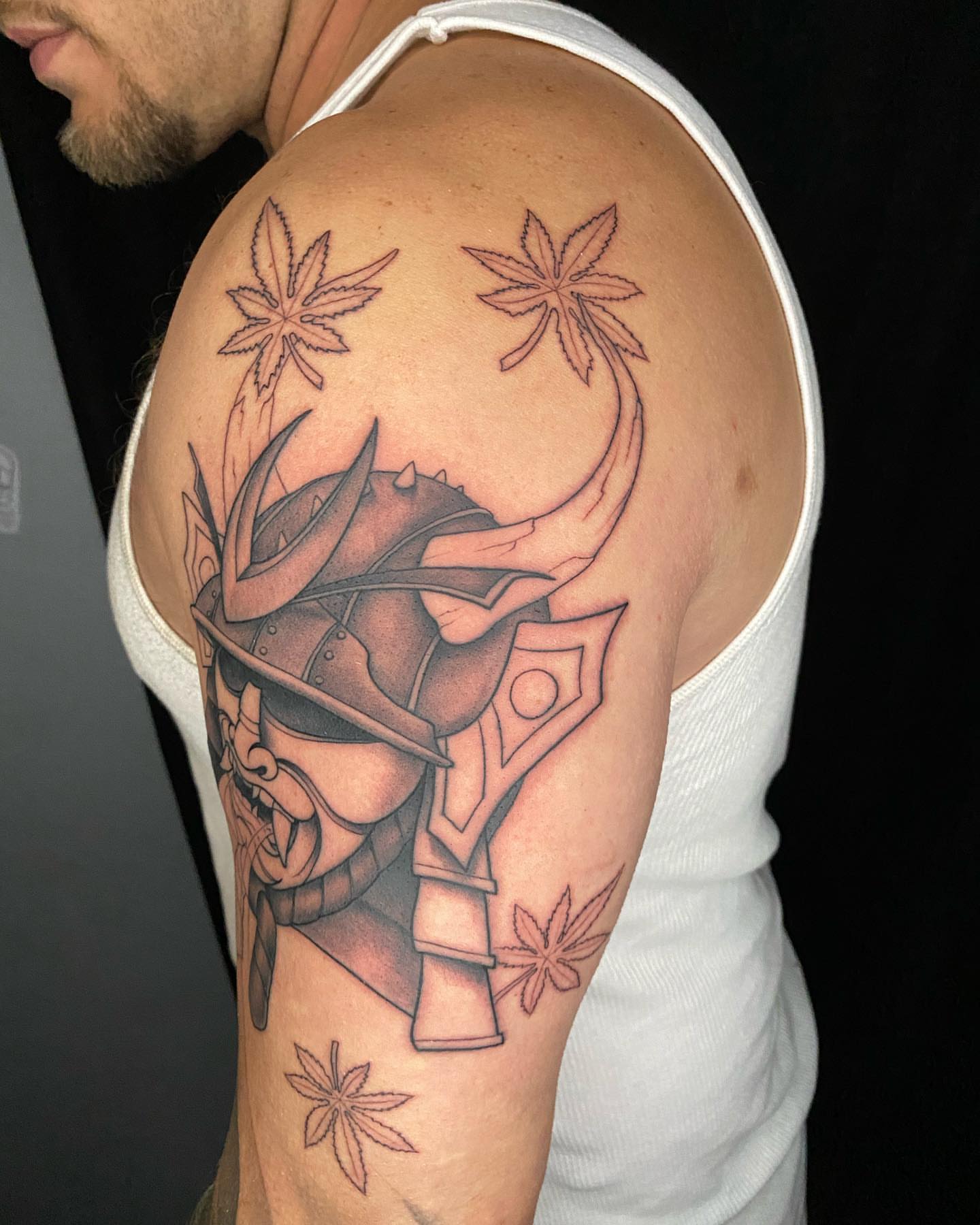Tattoo by @mrlanecollins — black_and_grey