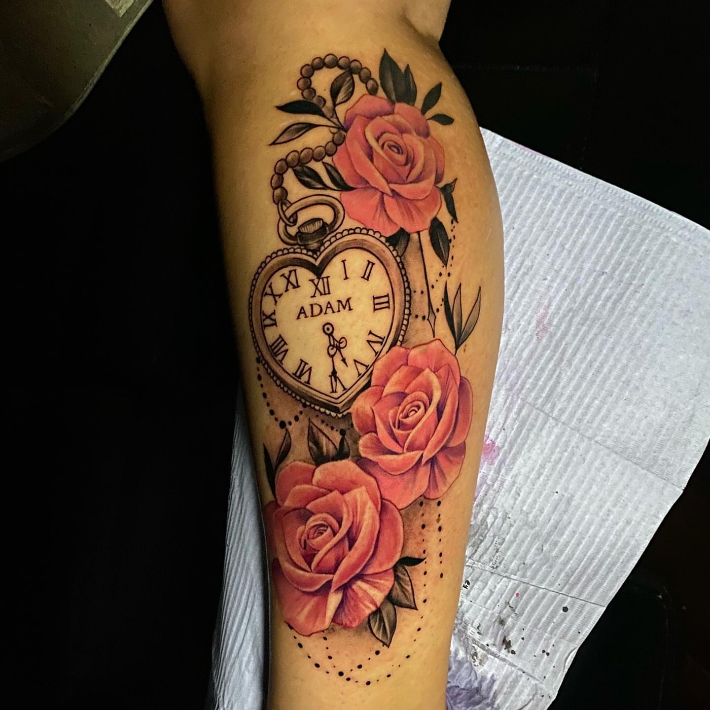 Tattoo by @isaacroque_ — realism, dotwork