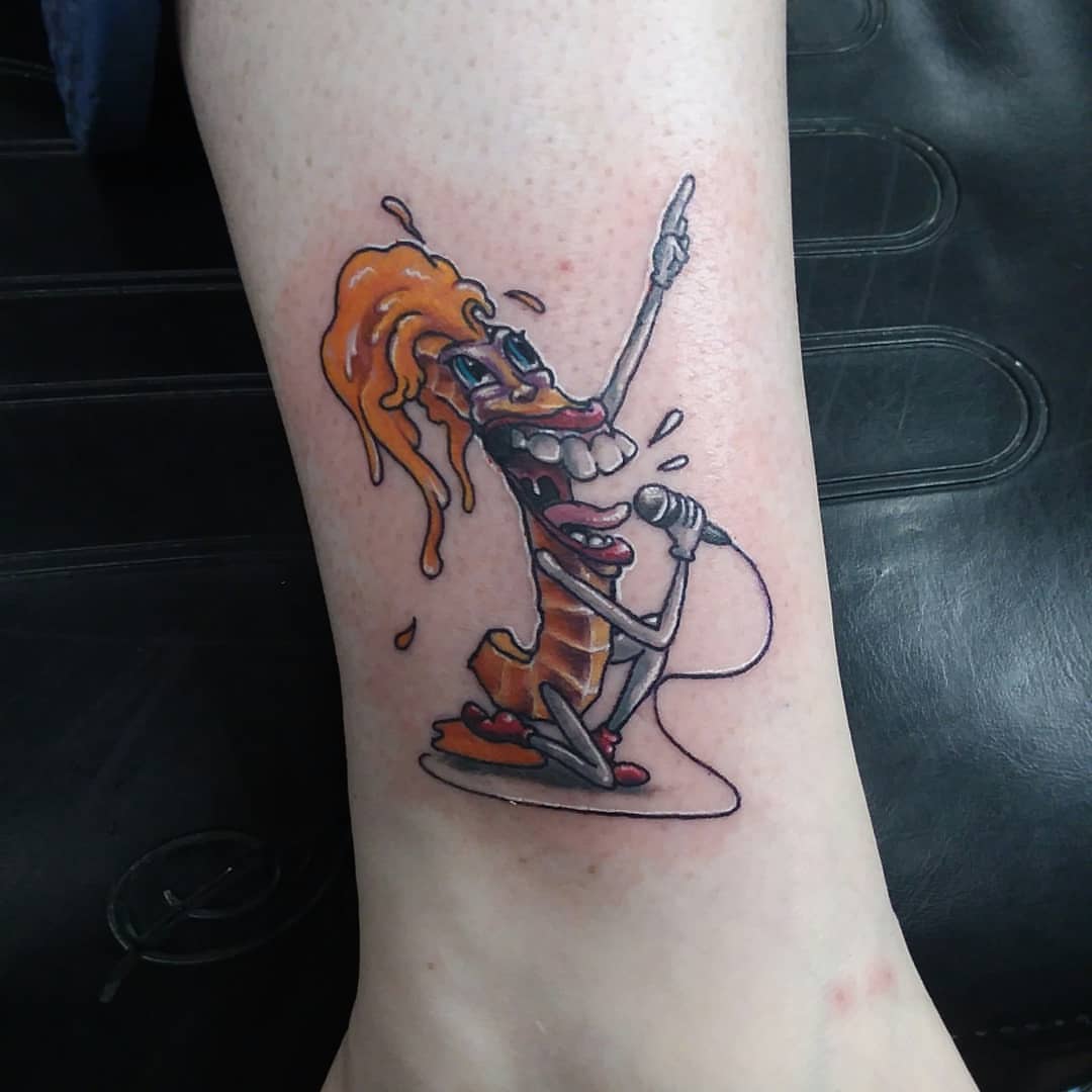 Tattoo by @templ5 — new_school