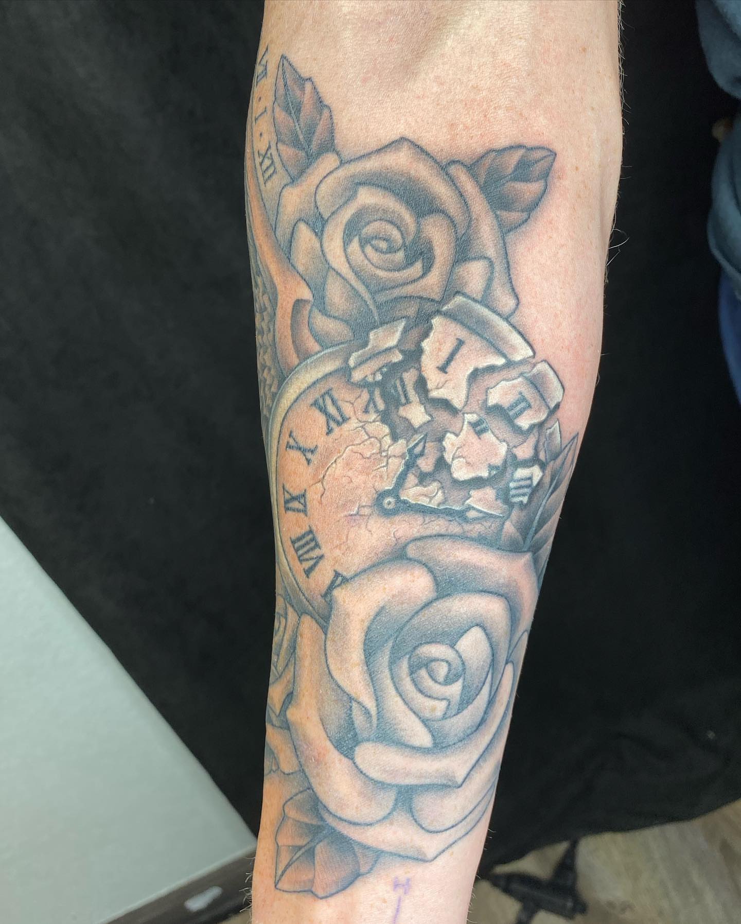 Tattoo by @mrlanecollins — black_and_grey, realism