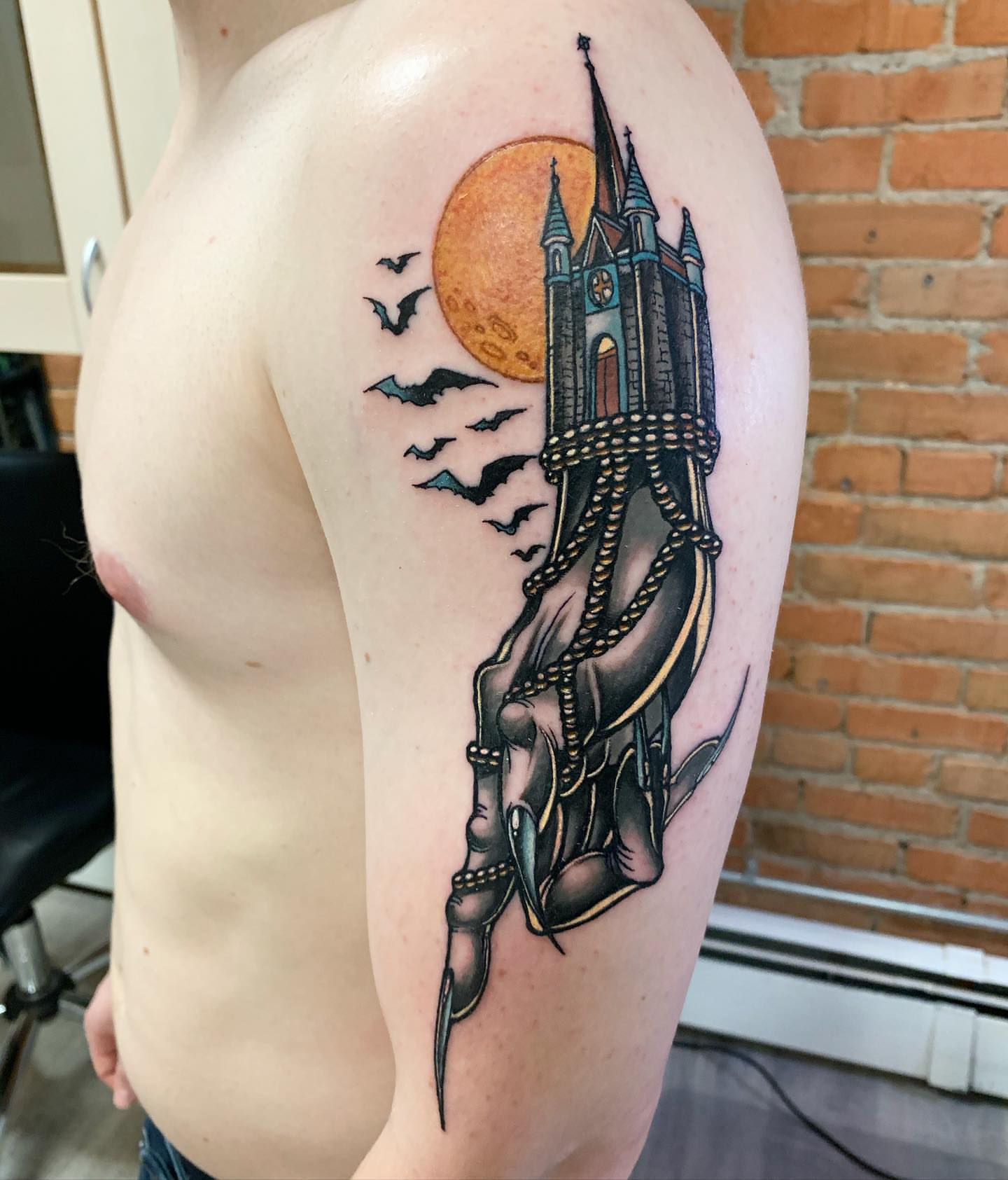 Tattoo by @fabianbaigueratattoo — dark_realism
