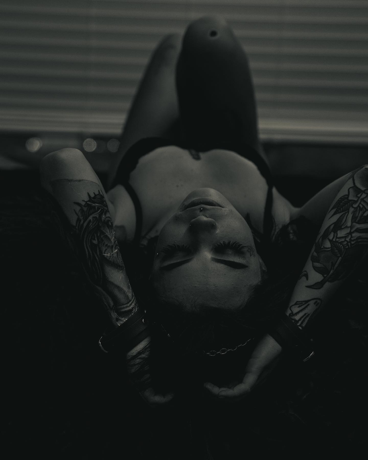 Tattoo by @oledanink — black_and_grey