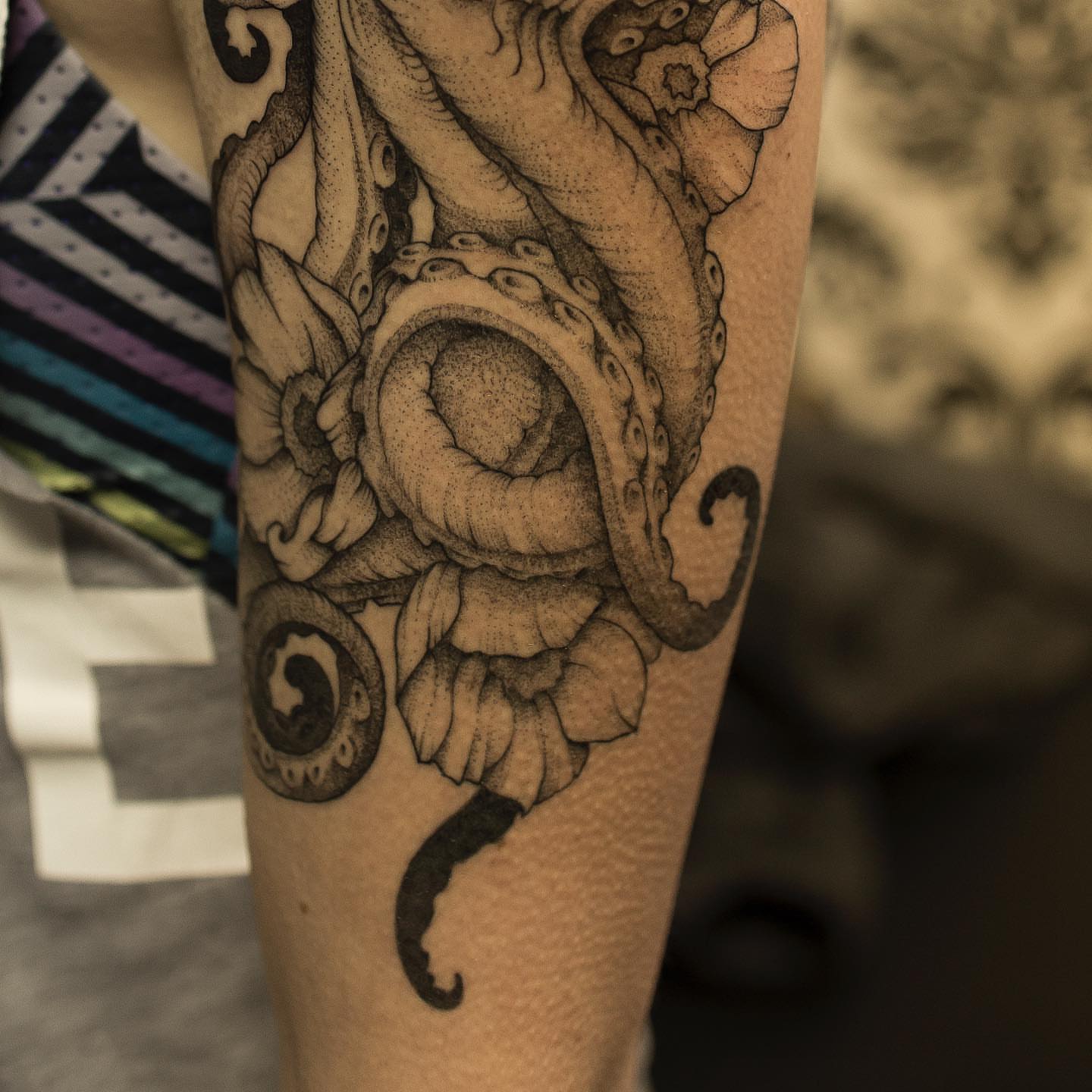 Tattoo by @luismarrufotattoo — dotwork, realism
