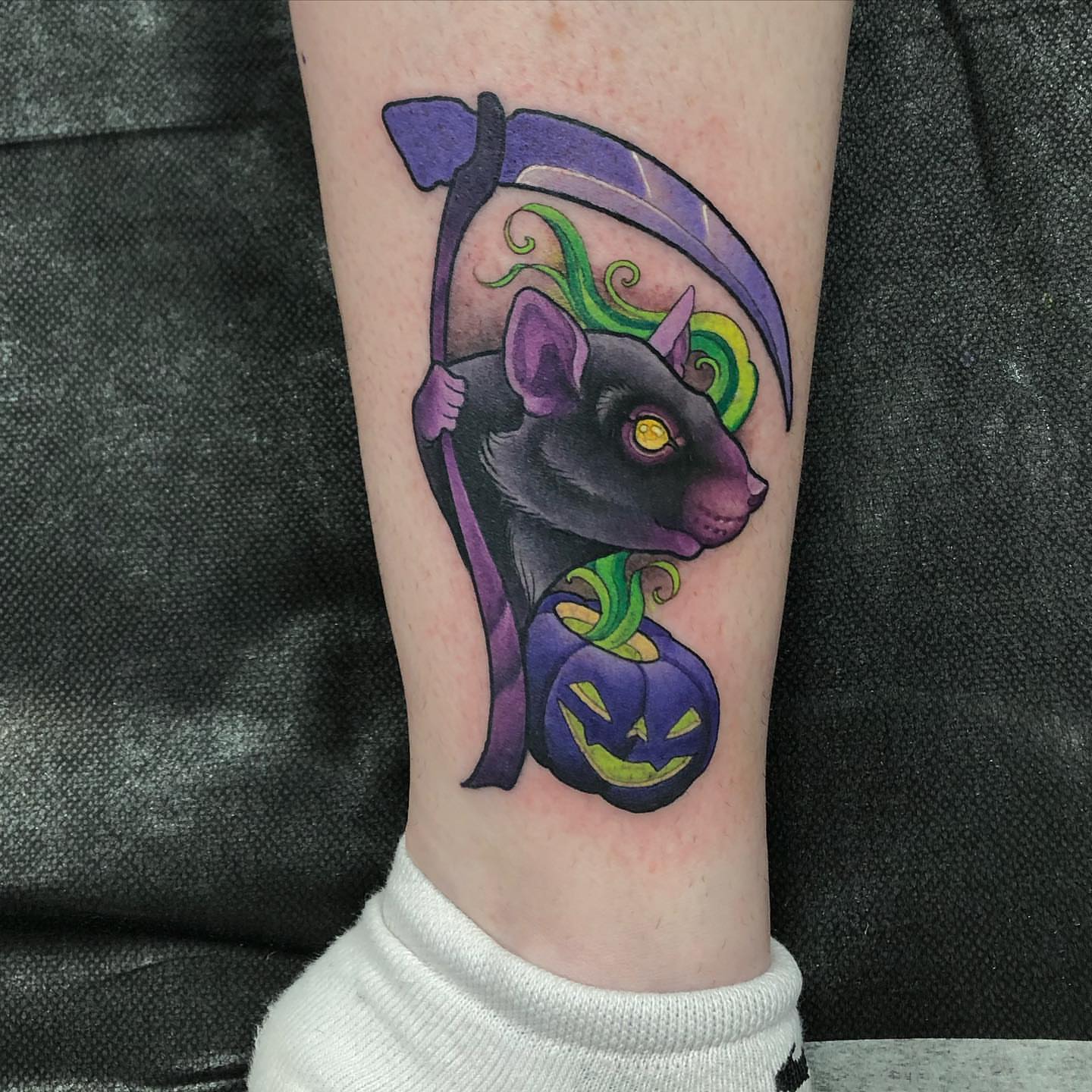Tattoo by @erinchancetattoo — new_school
