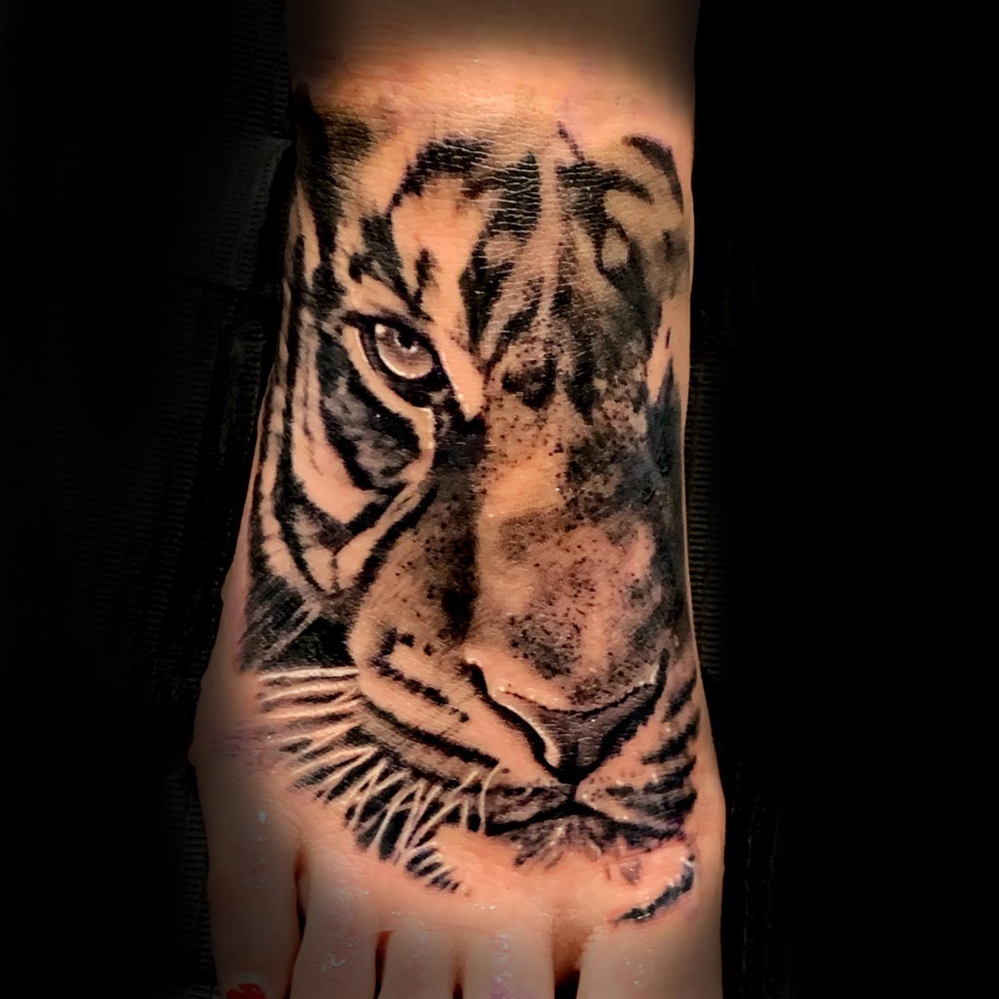 Tattoo by @jakeomen — realism, black_and_grey