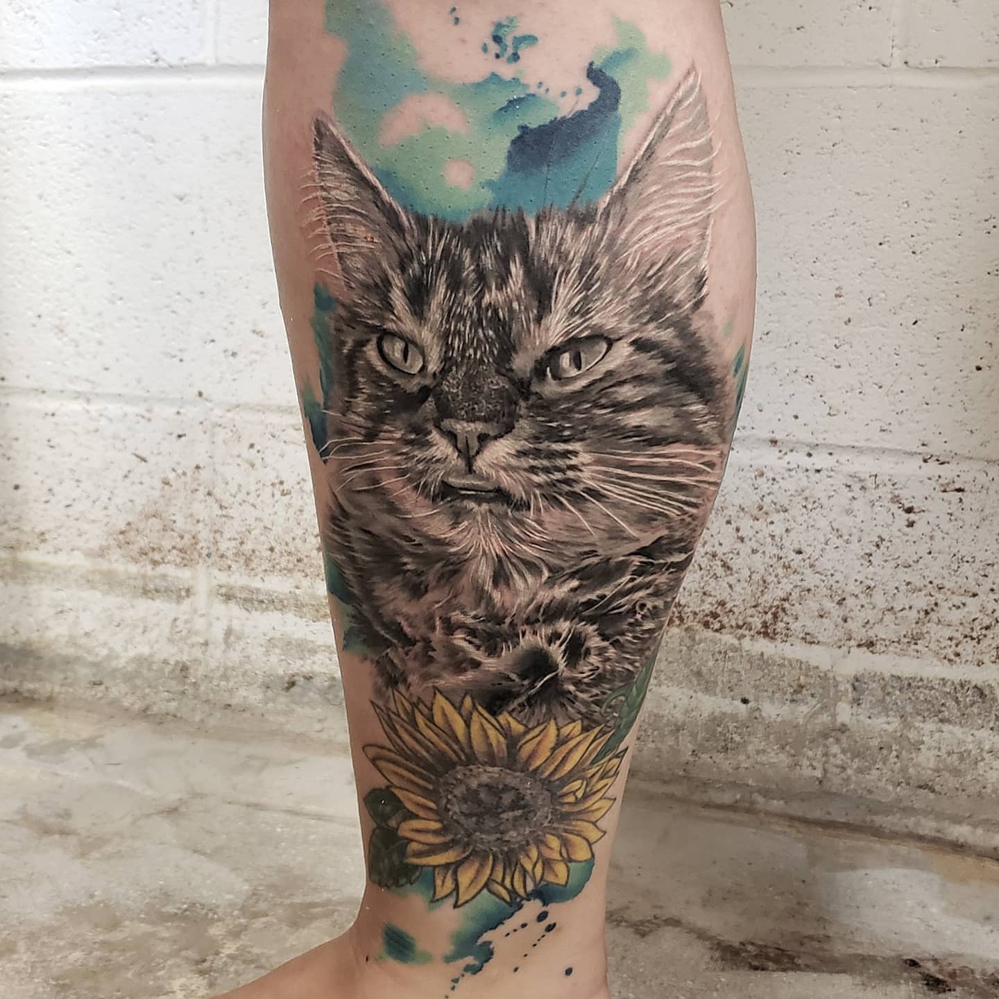 Tattoo by @ladyb.inknart — realism, watercolor