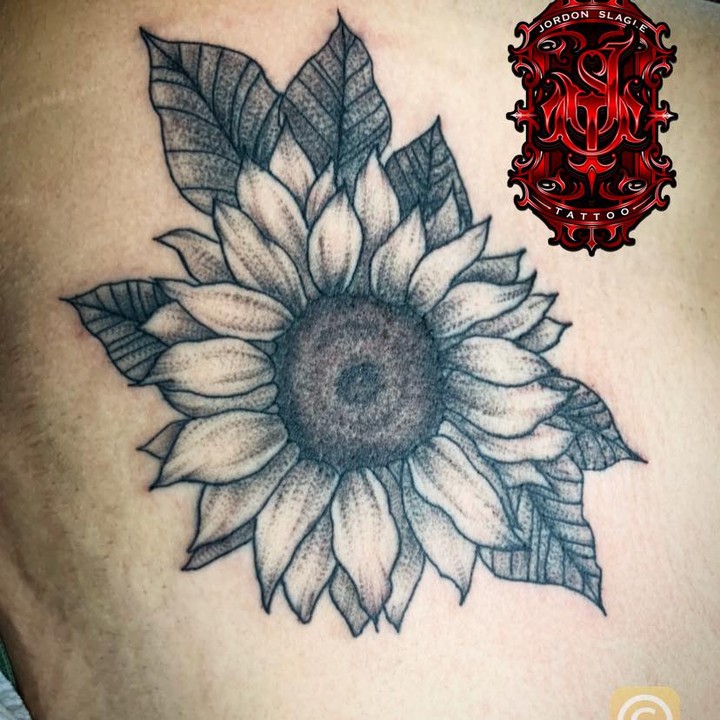 Tattoo by @jordonslagletattooer — dotwork, realism