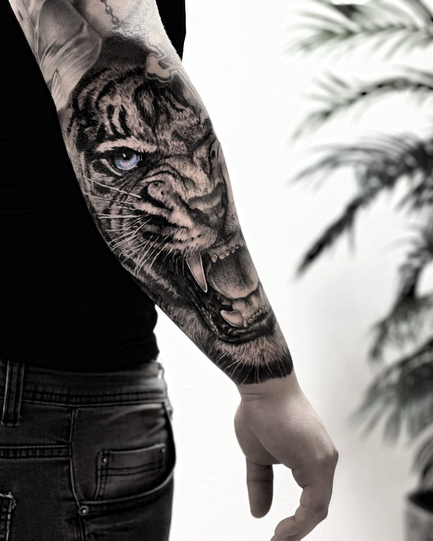 Tattoo by @enjoylifetattoos — realism, black_and_grey
