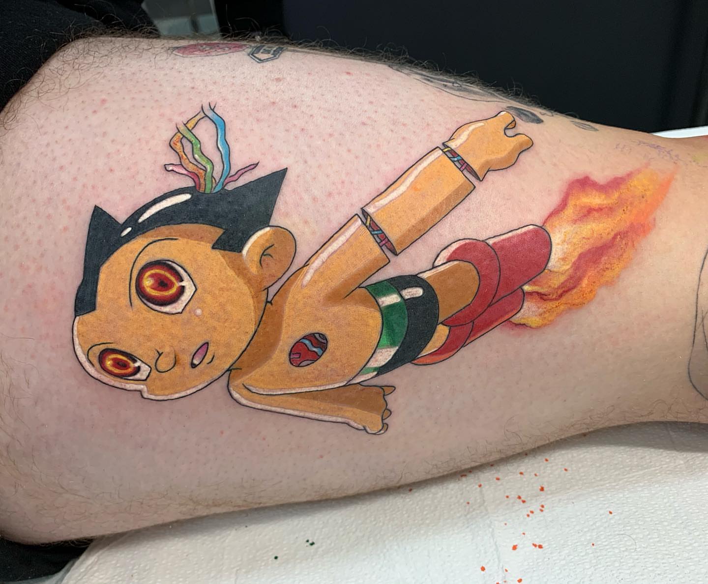 Tattoo by @tattootre — anime