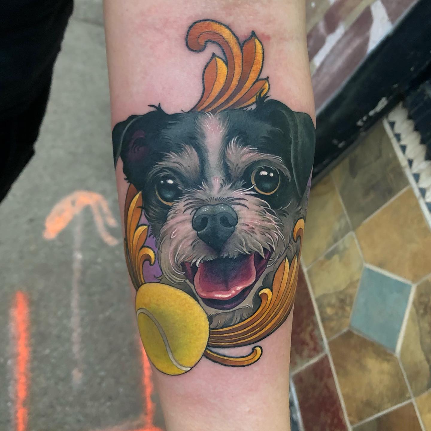Tattoo by @erinchancetattoo — realism
