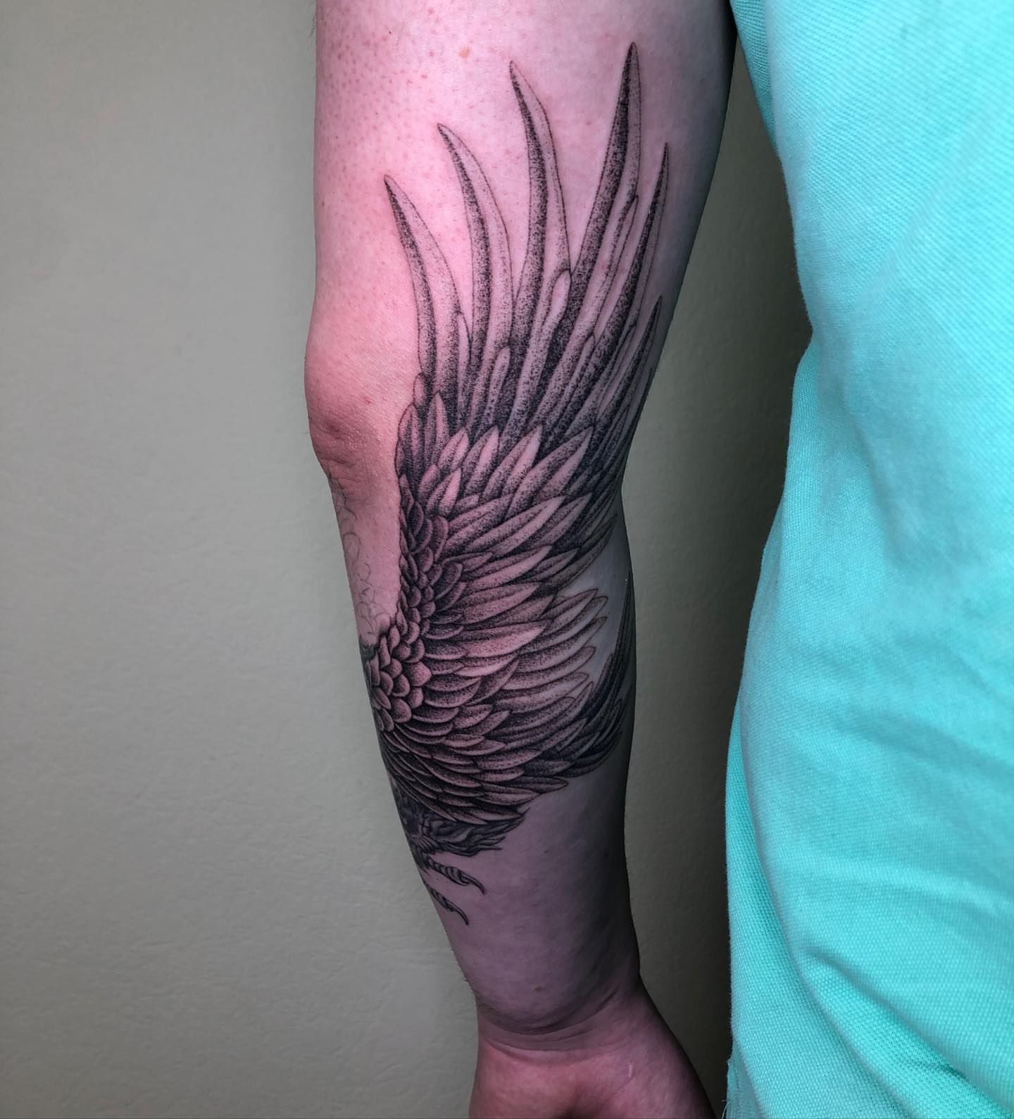 Tattoo by @artemulv — dotwork