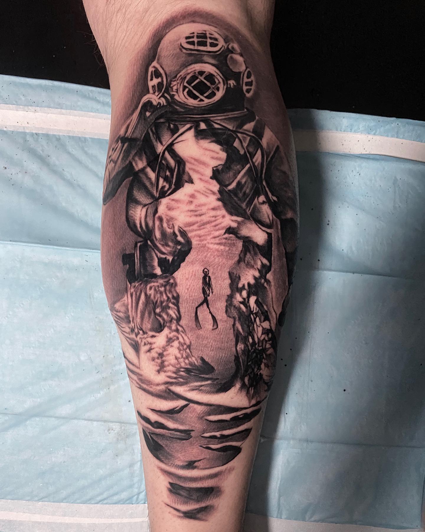 Tattoo by @b.cass_killingsword โ black_and_grey, realism