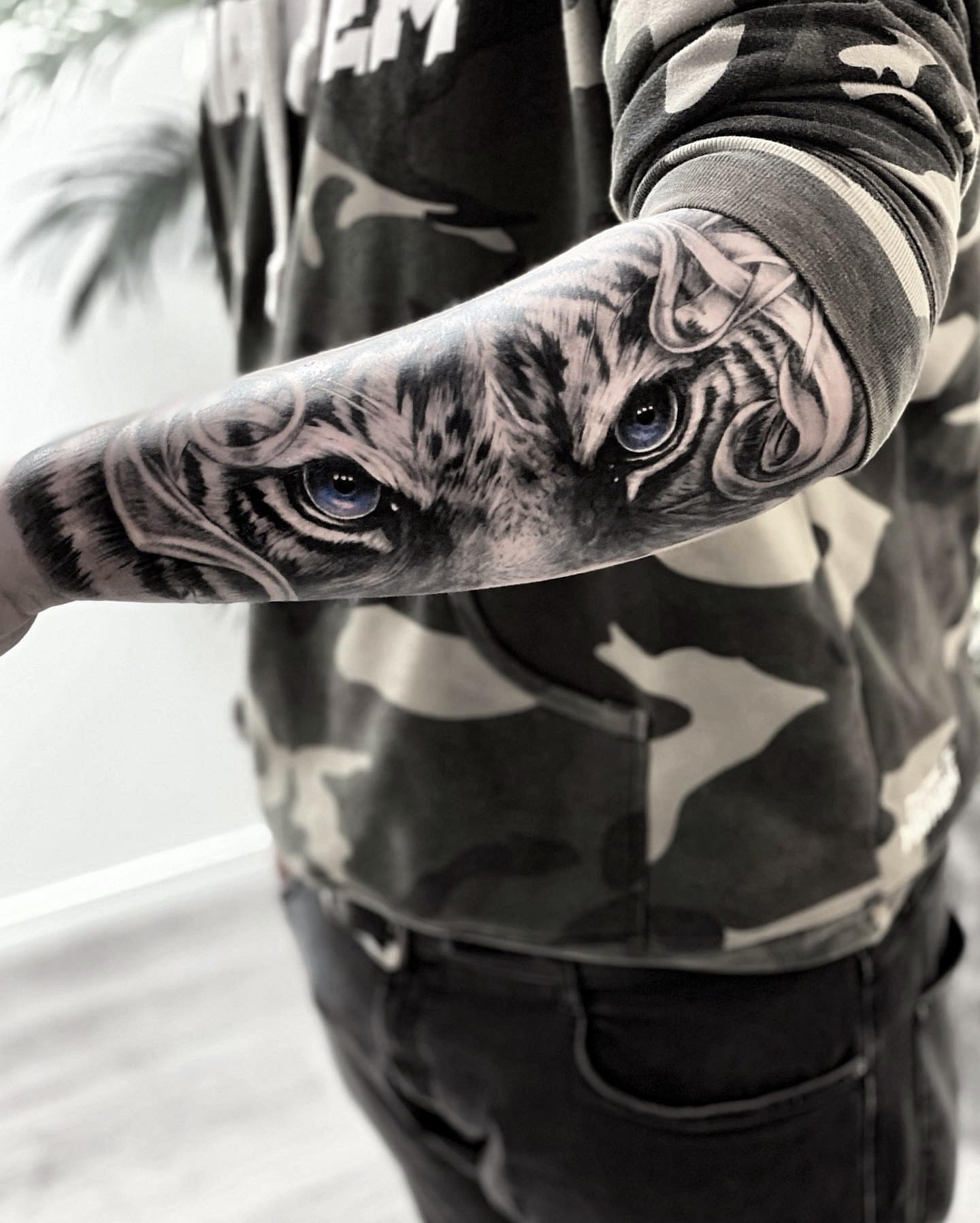 Tattoo by @enjoylifetattoos — realism, black_and_grey