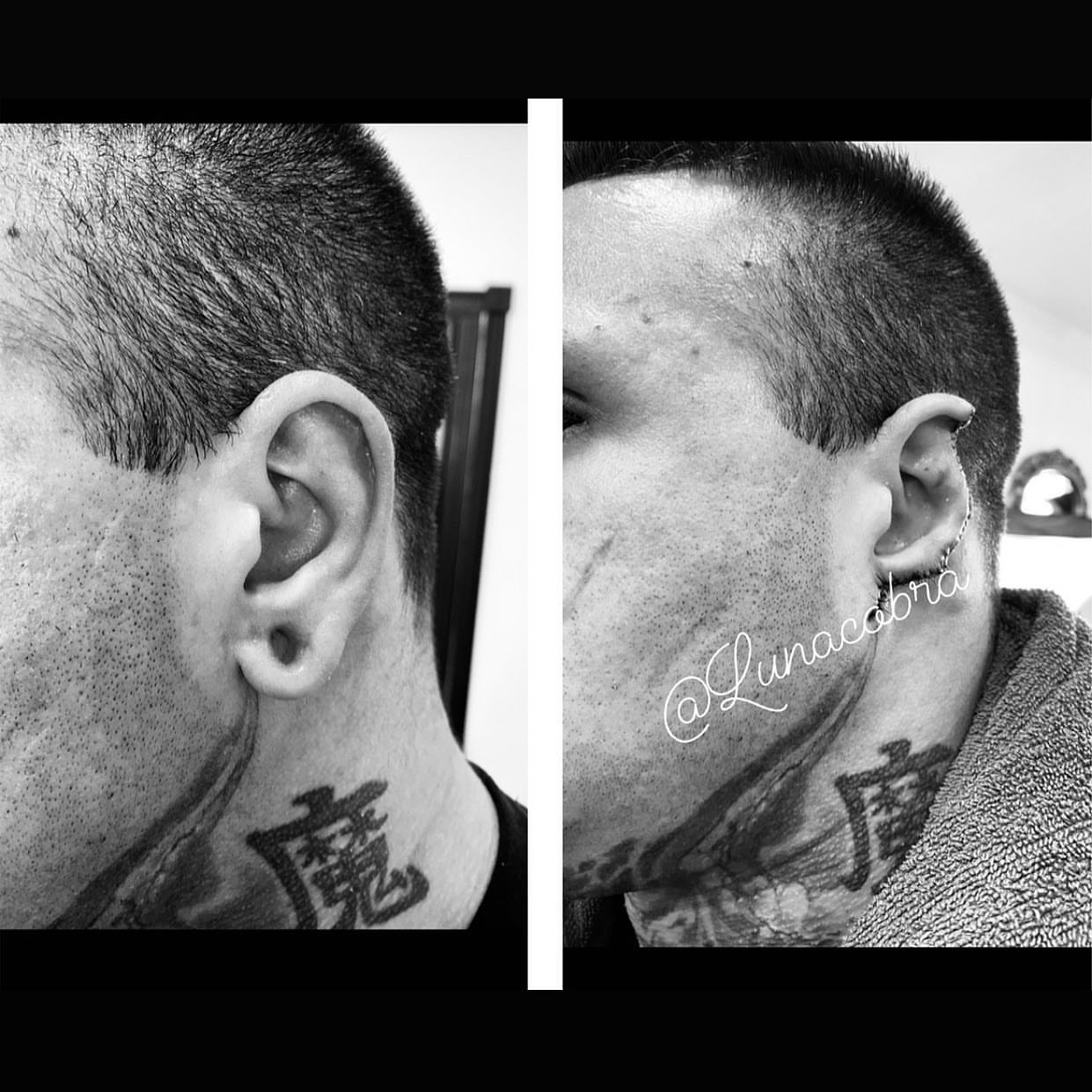 Tattoo by @lunacobra โ black_and_grey