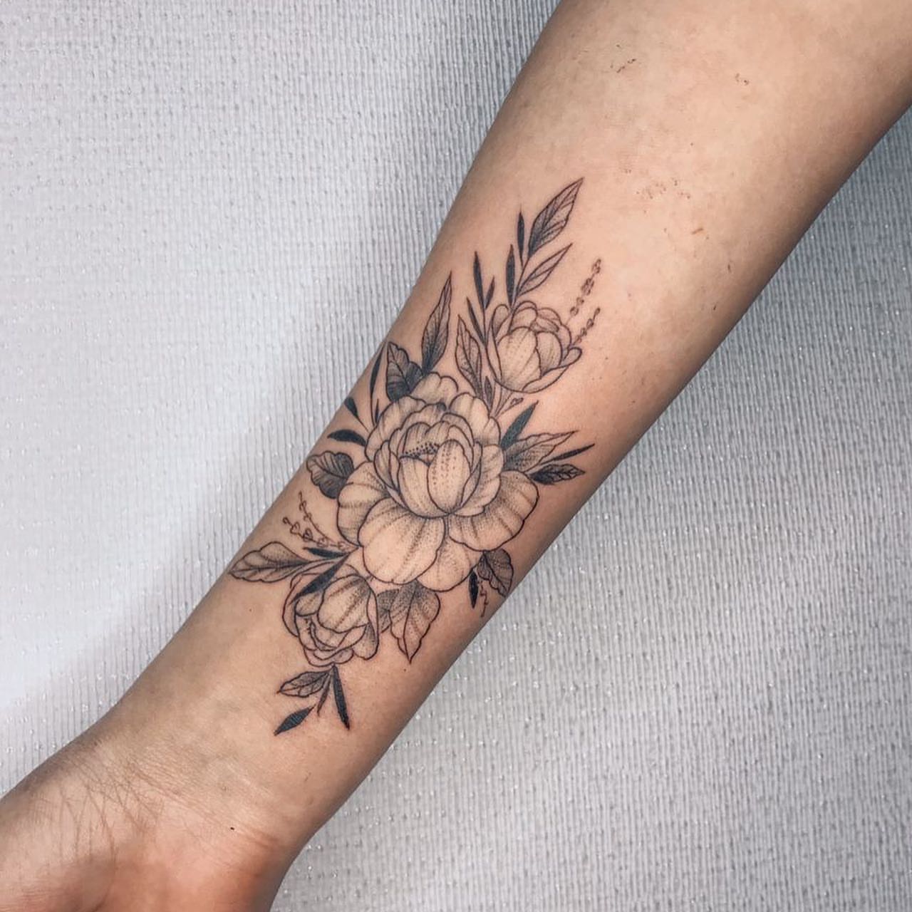 Tattoo by @tattoo__garden β black_and_grey