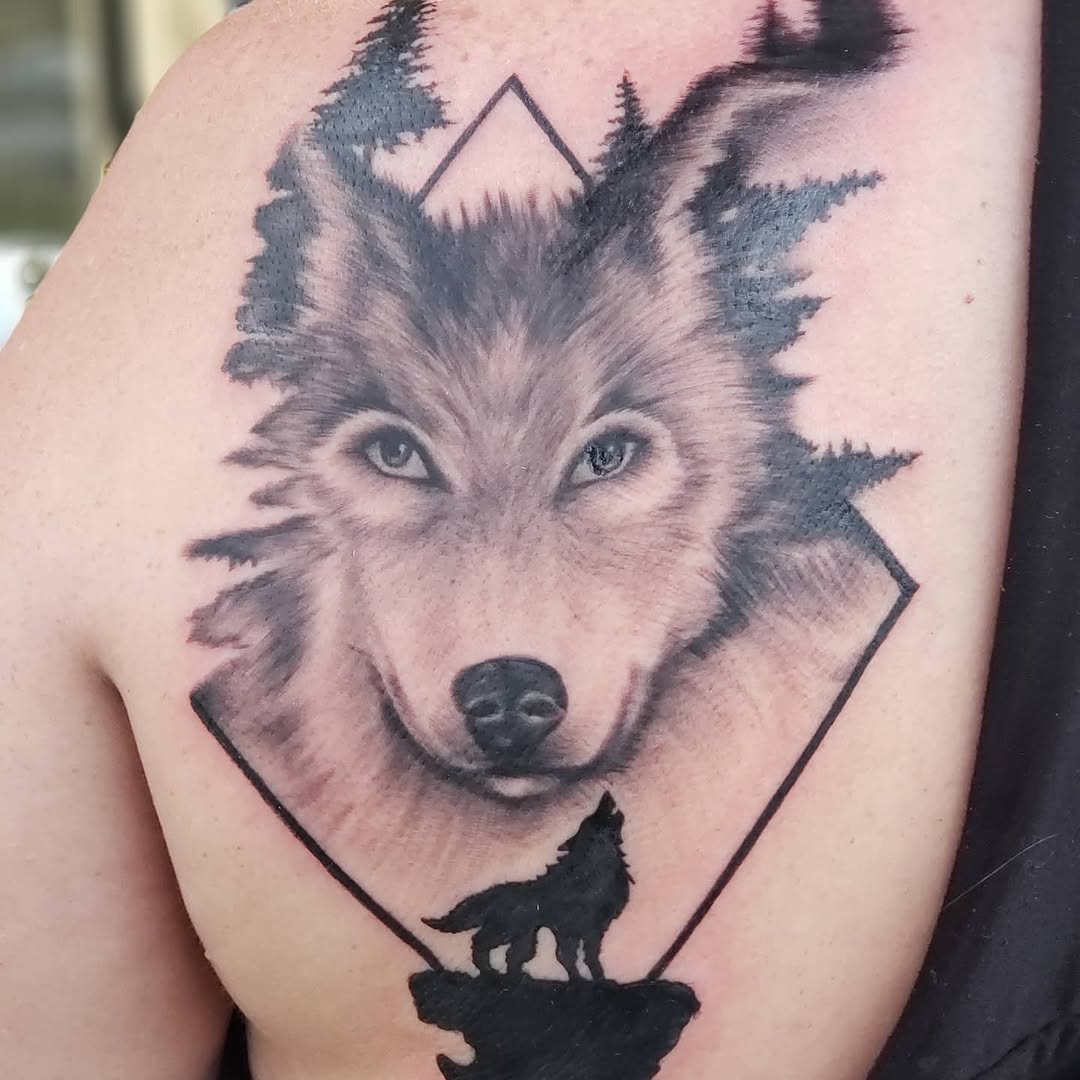 Tattoo by @oh_my_goad — realism, black_and_grey