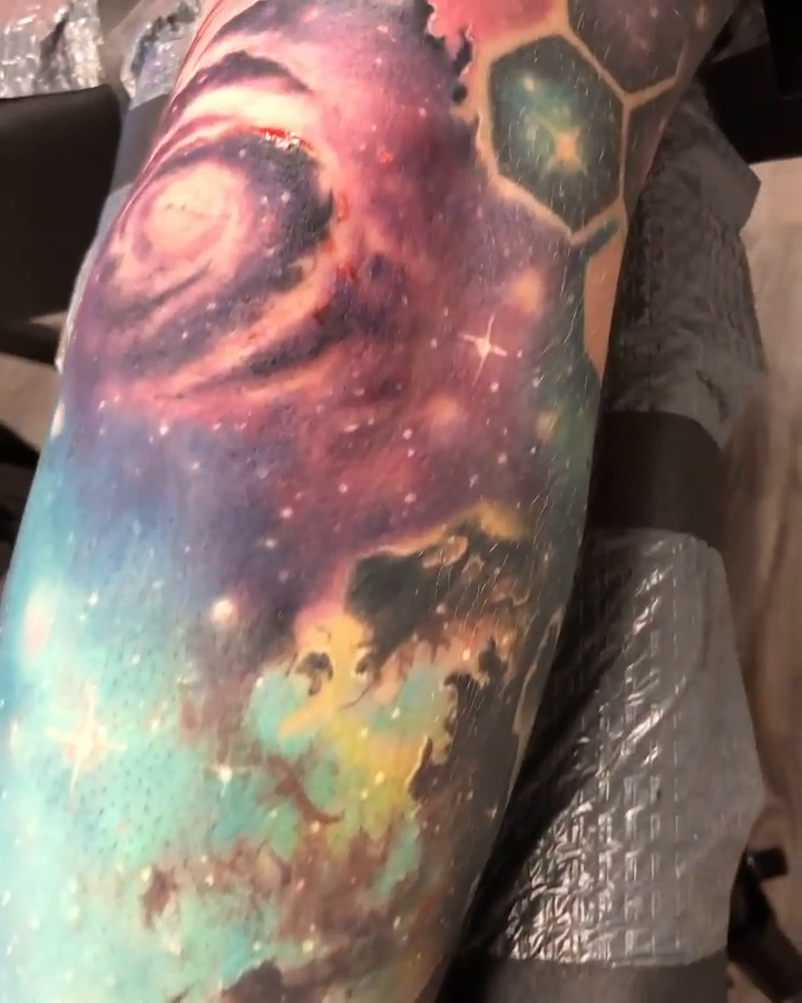 Galaxy realism tattoo by ππ―ππ³π¦π° πππͺπ¬π«π±
