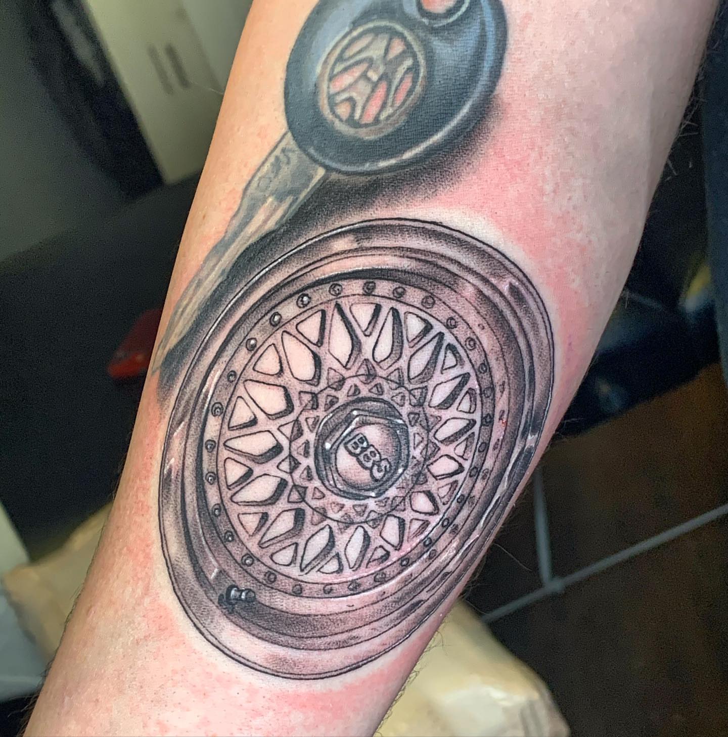 Tattoo by @downtowndb13 — realism, black_and_grey